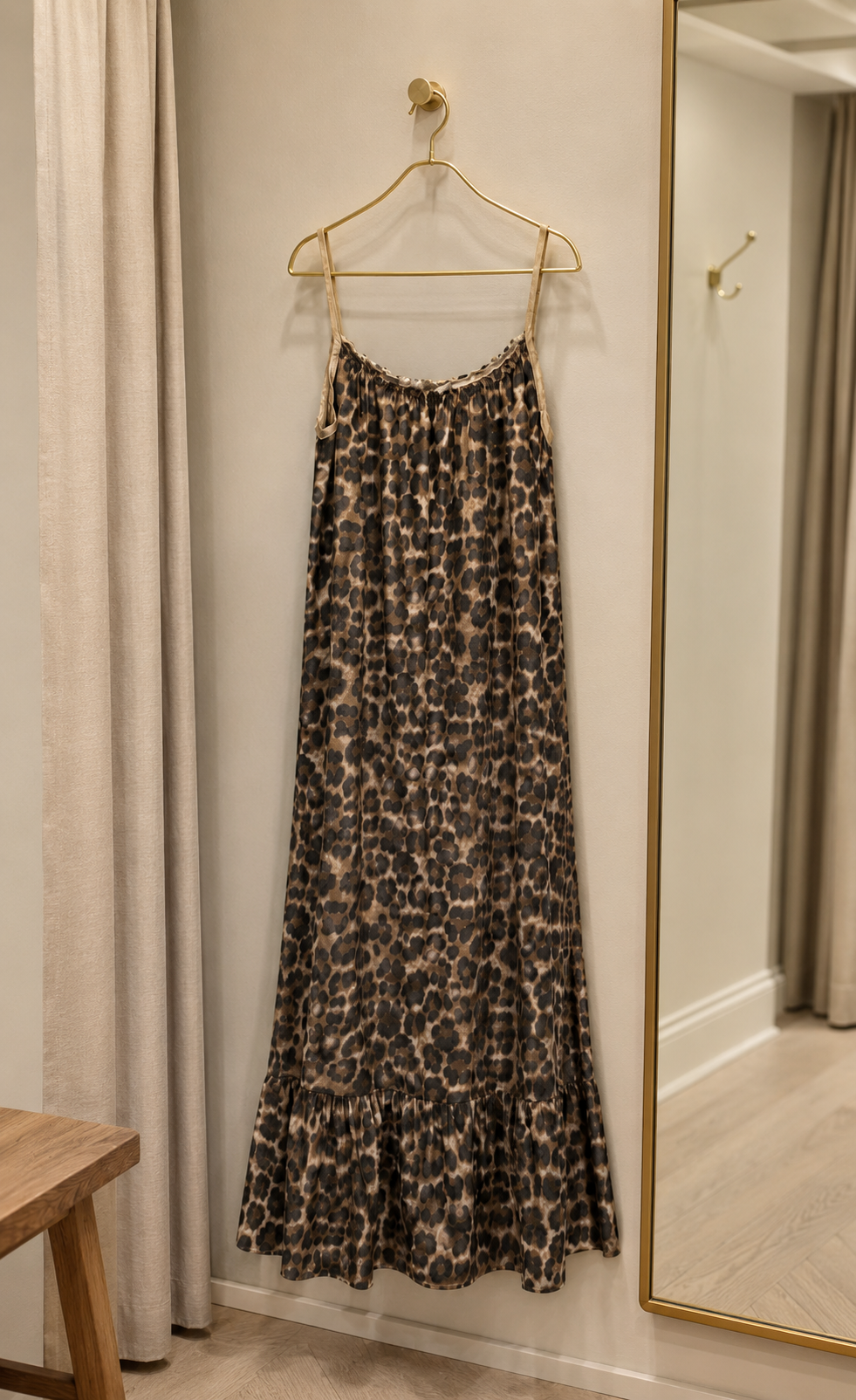 Kleid Luliana Leo camello