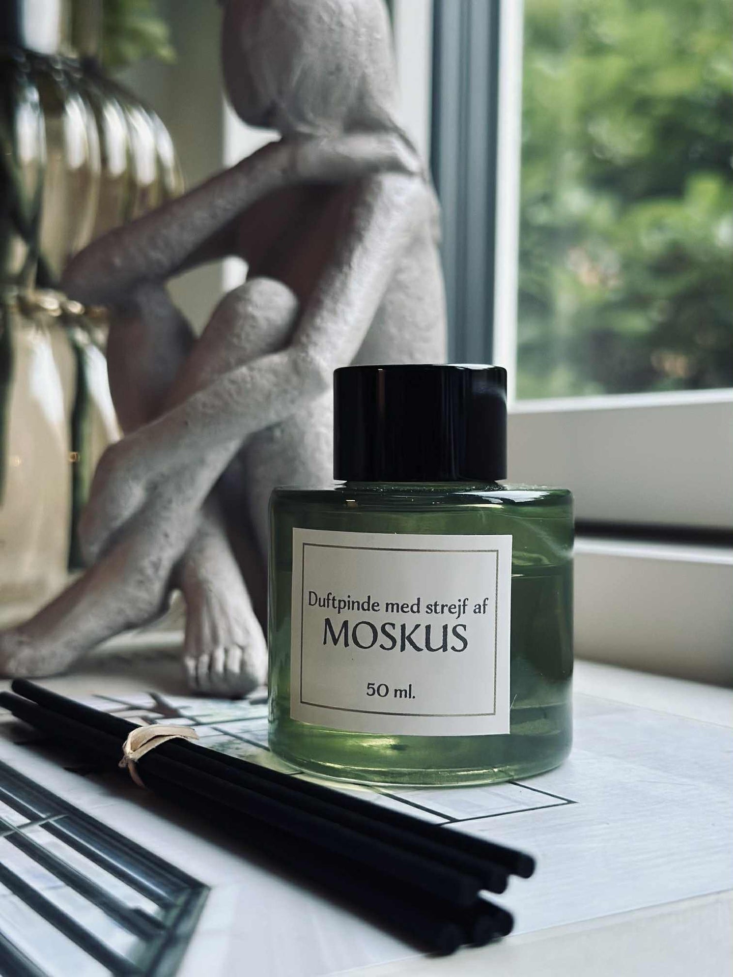 Duftstäbchen - Moschus 50 ml - Olivfarbe