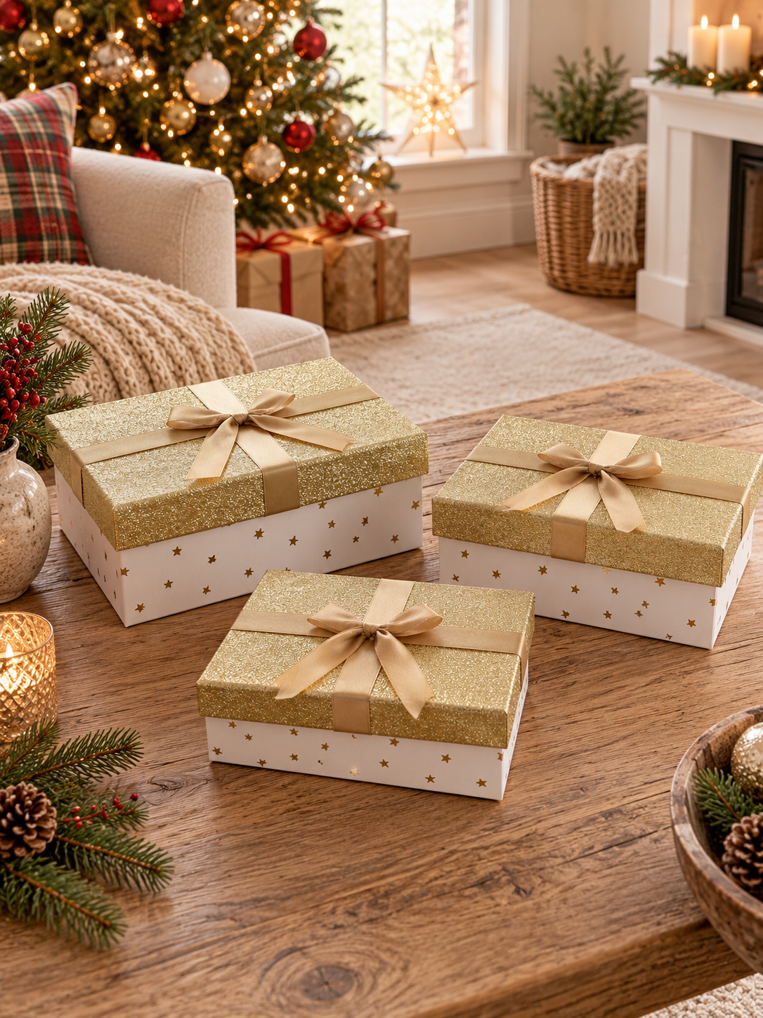 Geschenkbox-Set - Gold