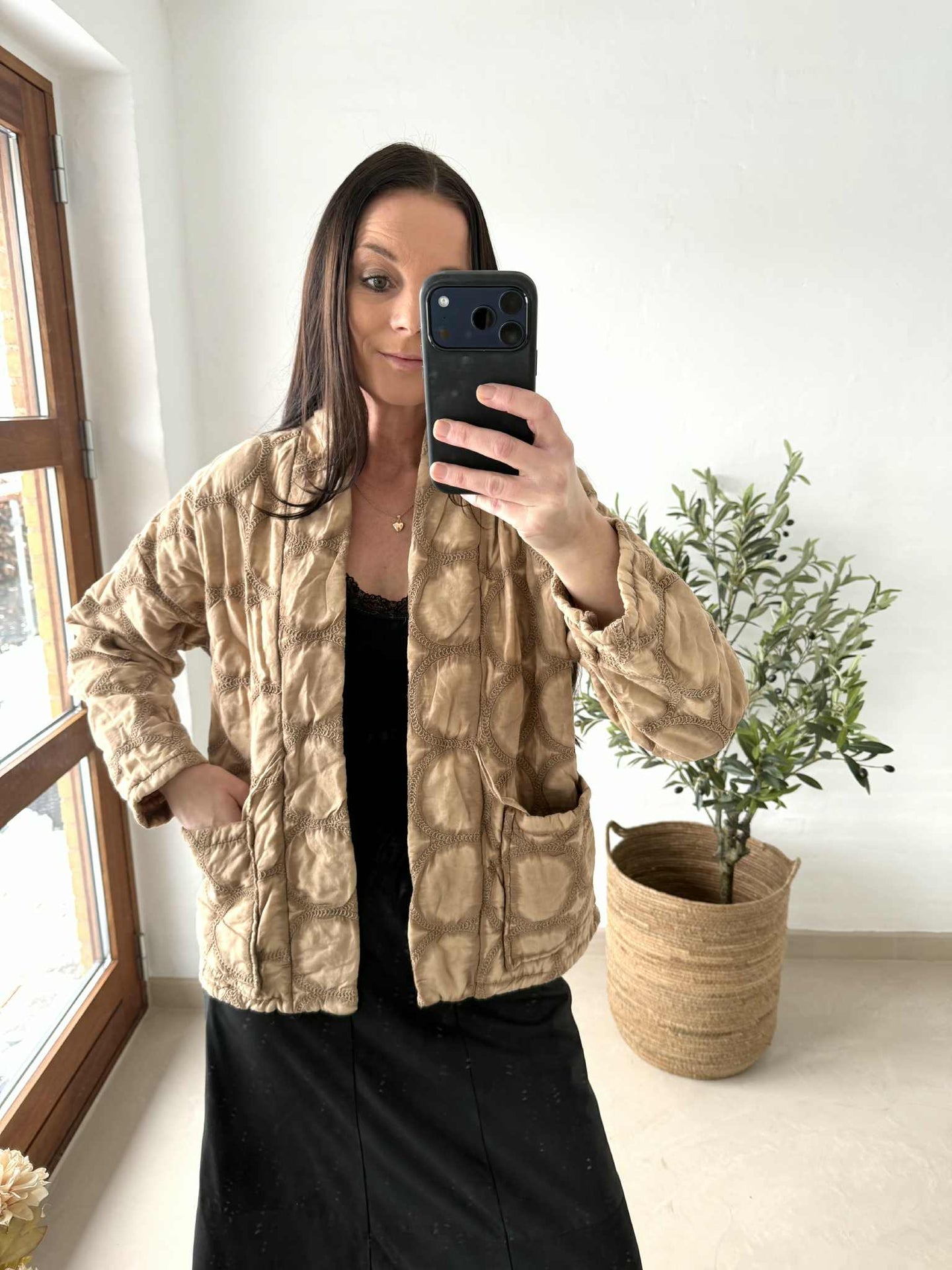 Jacke mit Stickerei - Alison