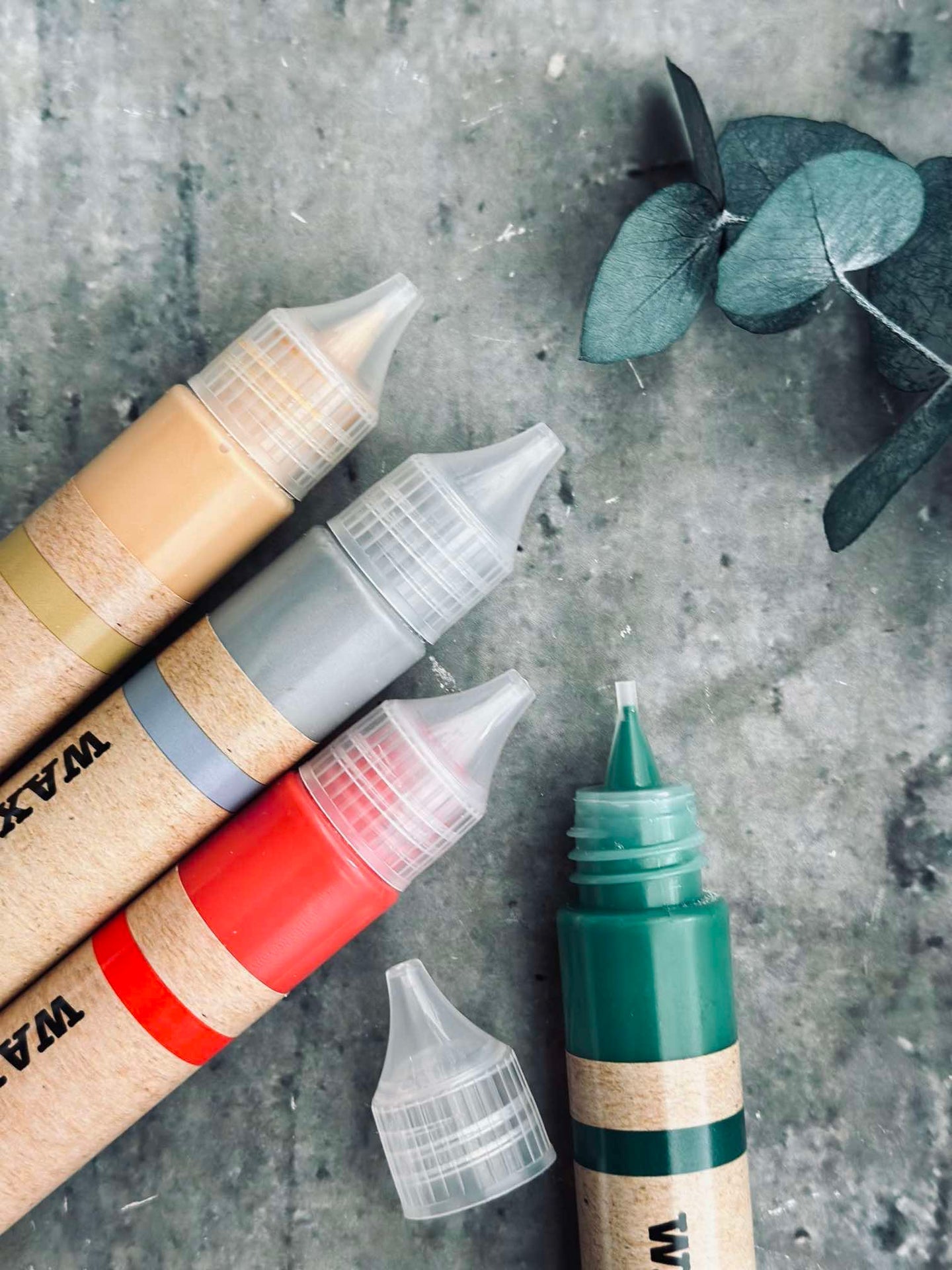 Stifte zur Dekoration von Kerzen - Wax Pen