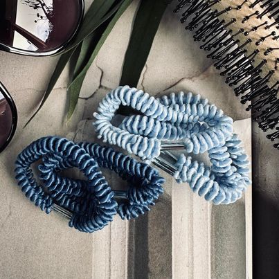 Haargummis Fiona Blue
