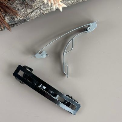 Haarspangen Mina Black / Grey - 2 Stk.