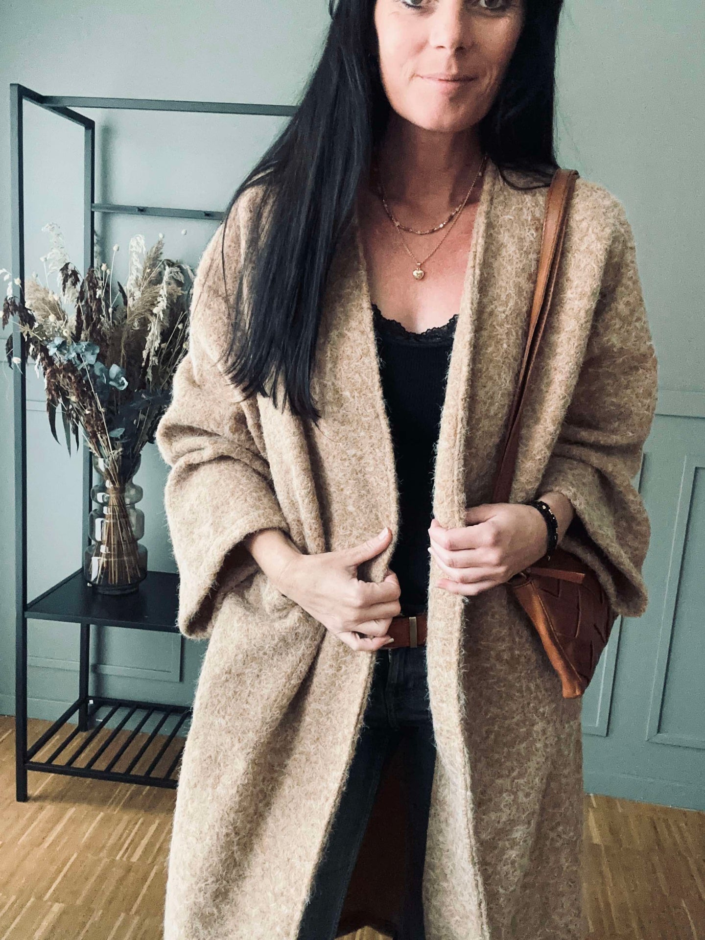 Jacke Belina - Oversize Camel