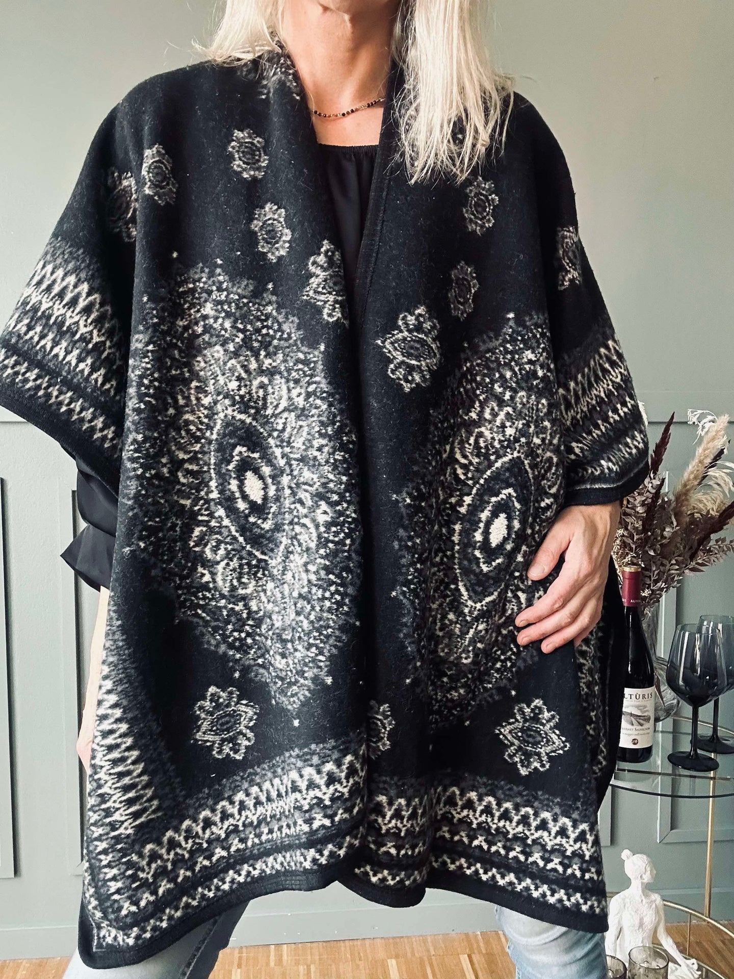 Poncho Schwarz Boheme