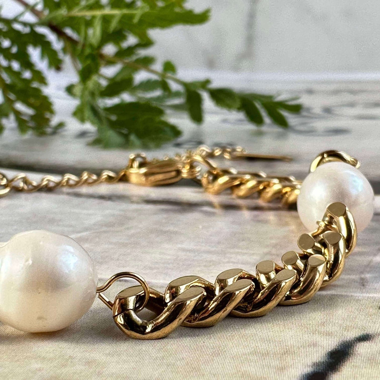 Armband Mary vergoldet - wasserfest