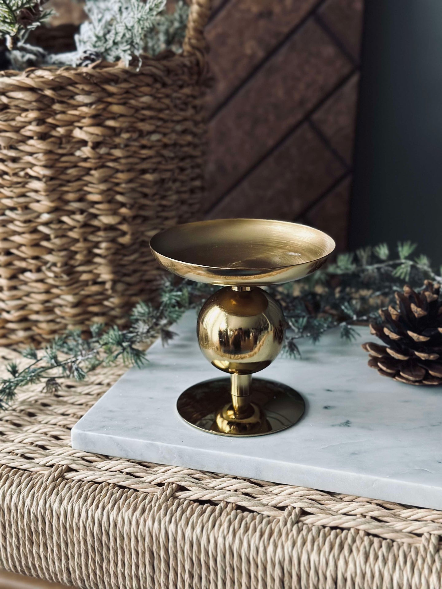 Kerzenhalter NOYA 10 cm - Gold