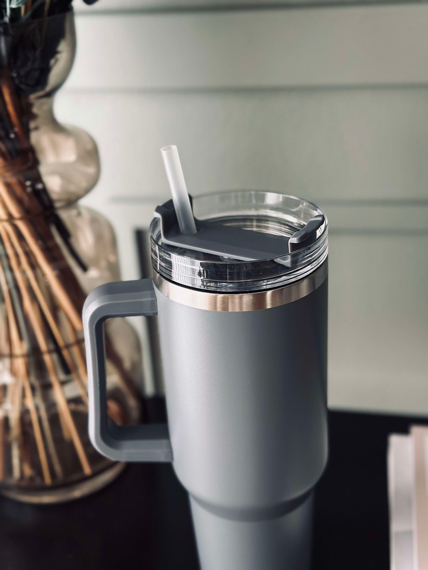 Thermobecher Light Grey - 1200 ml.