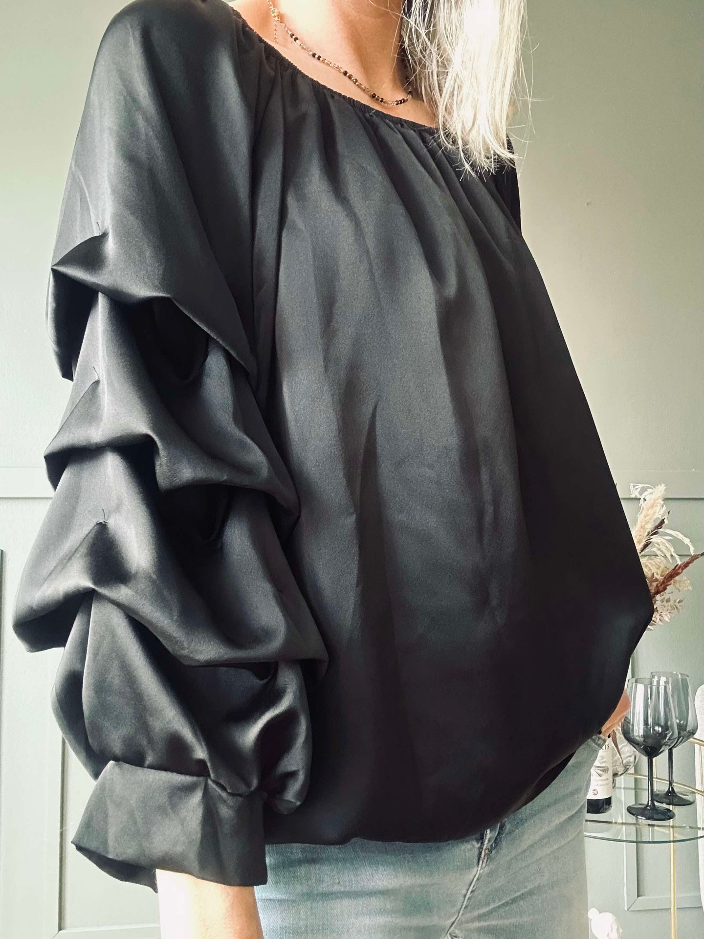 Bluse Jenny - Seidenlook