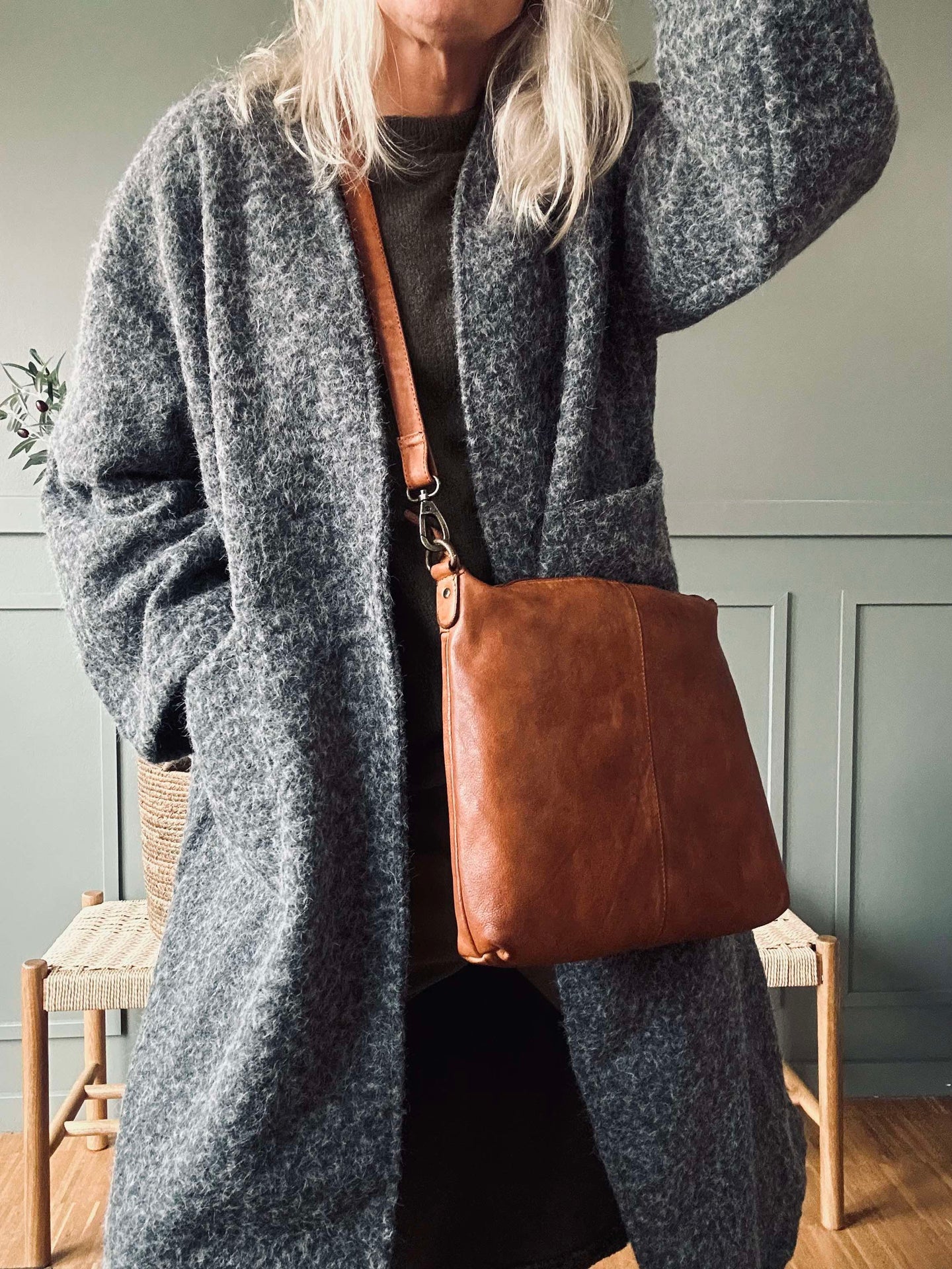 Jacke Belina - Oversize Grau