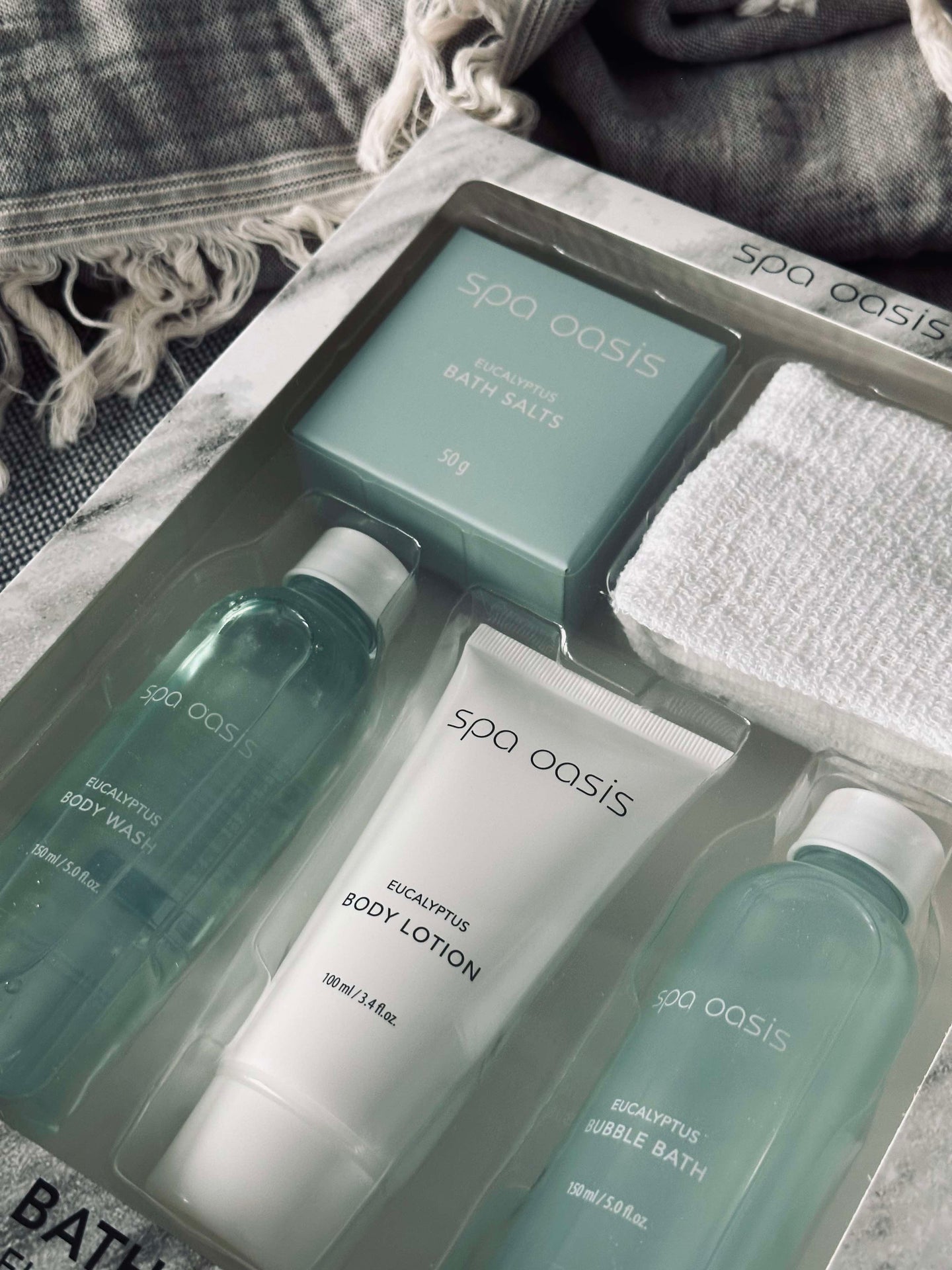 Geschenkset Green eucalyptus - Set aus 5 Stück