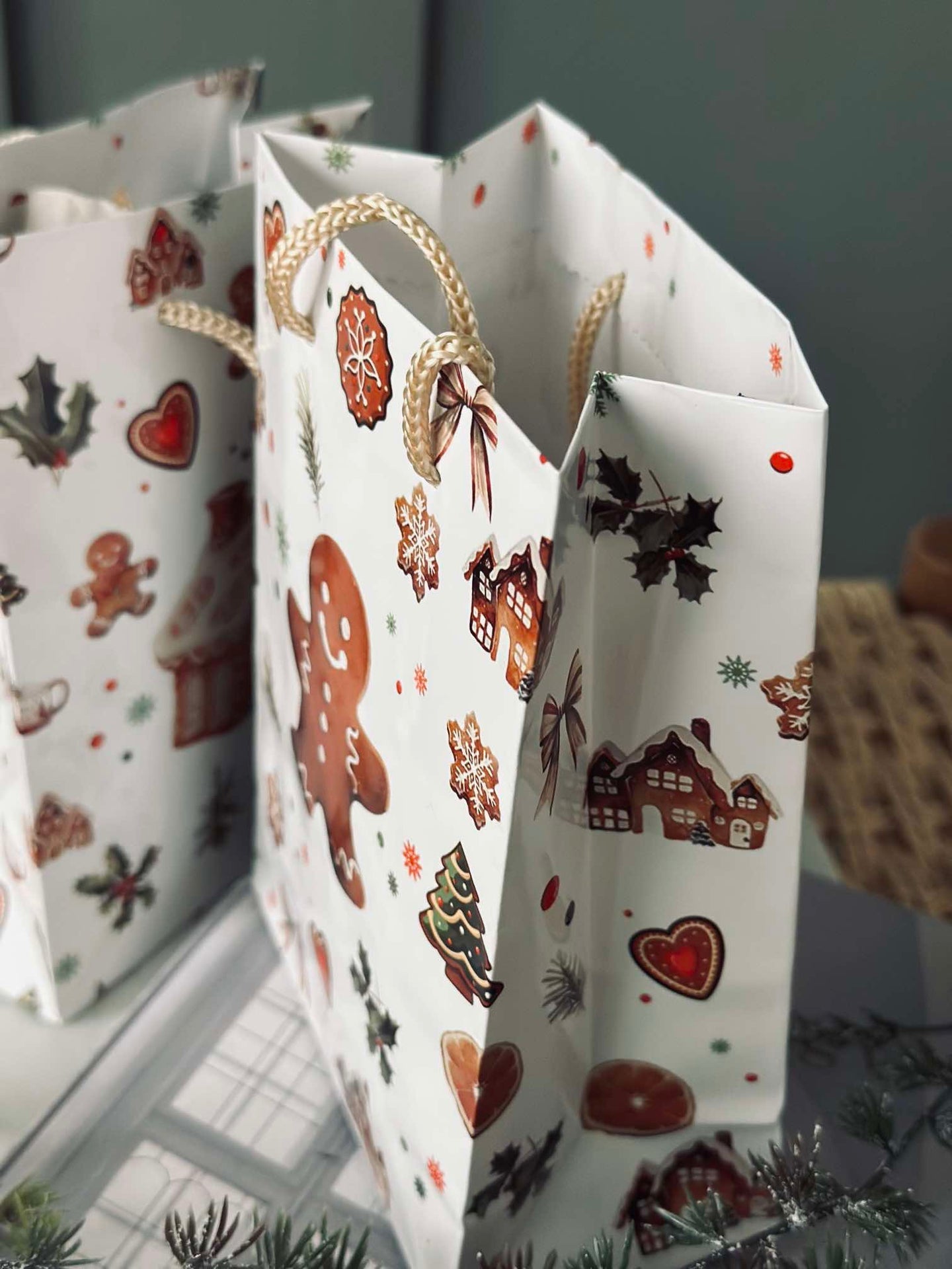Geschenktüte Gingerbread - 1 Stk.