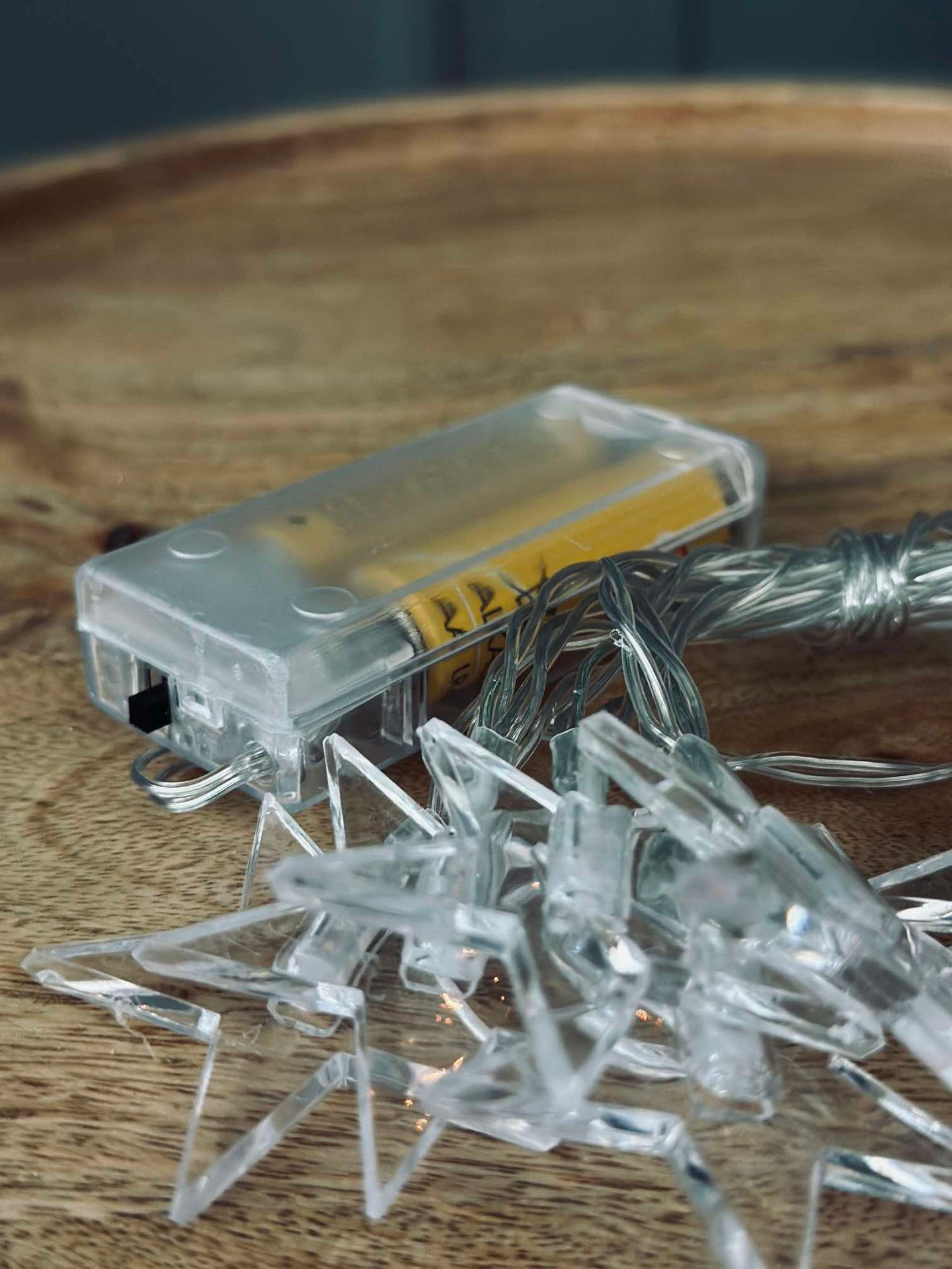 LED-Lichterkette mit 10 Sternen