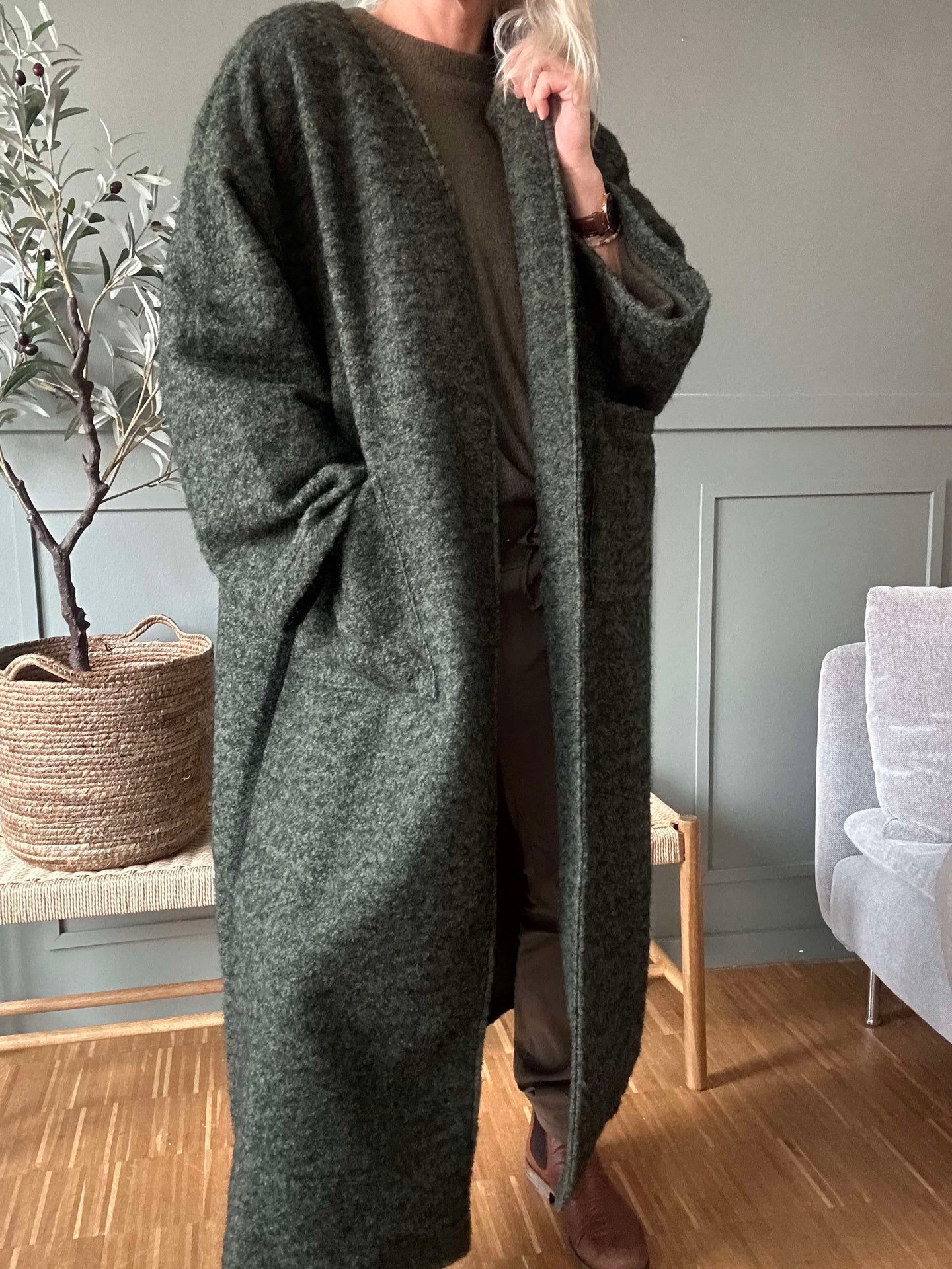 Jacke Belina - Oversize Dark Kaki
