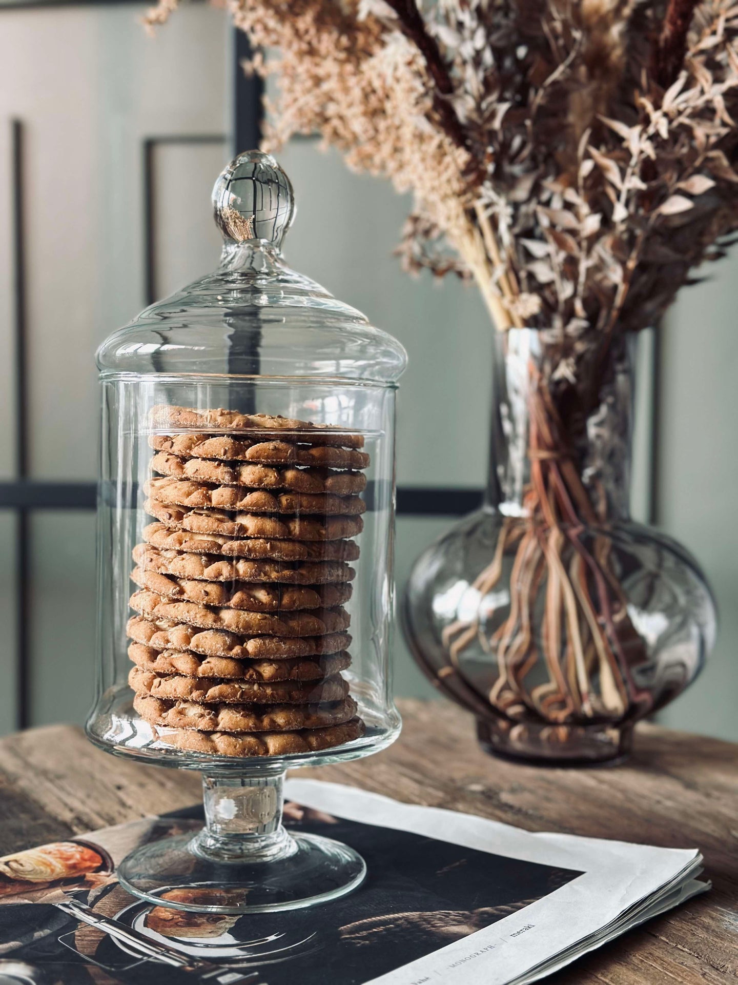 Vorratsbehälter mit Deckel - Glas
