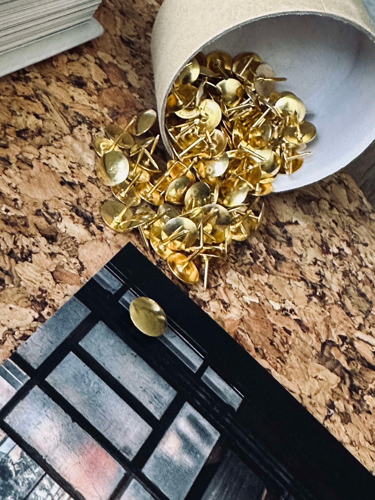 Reißzwecken Gold - 150 Stk.