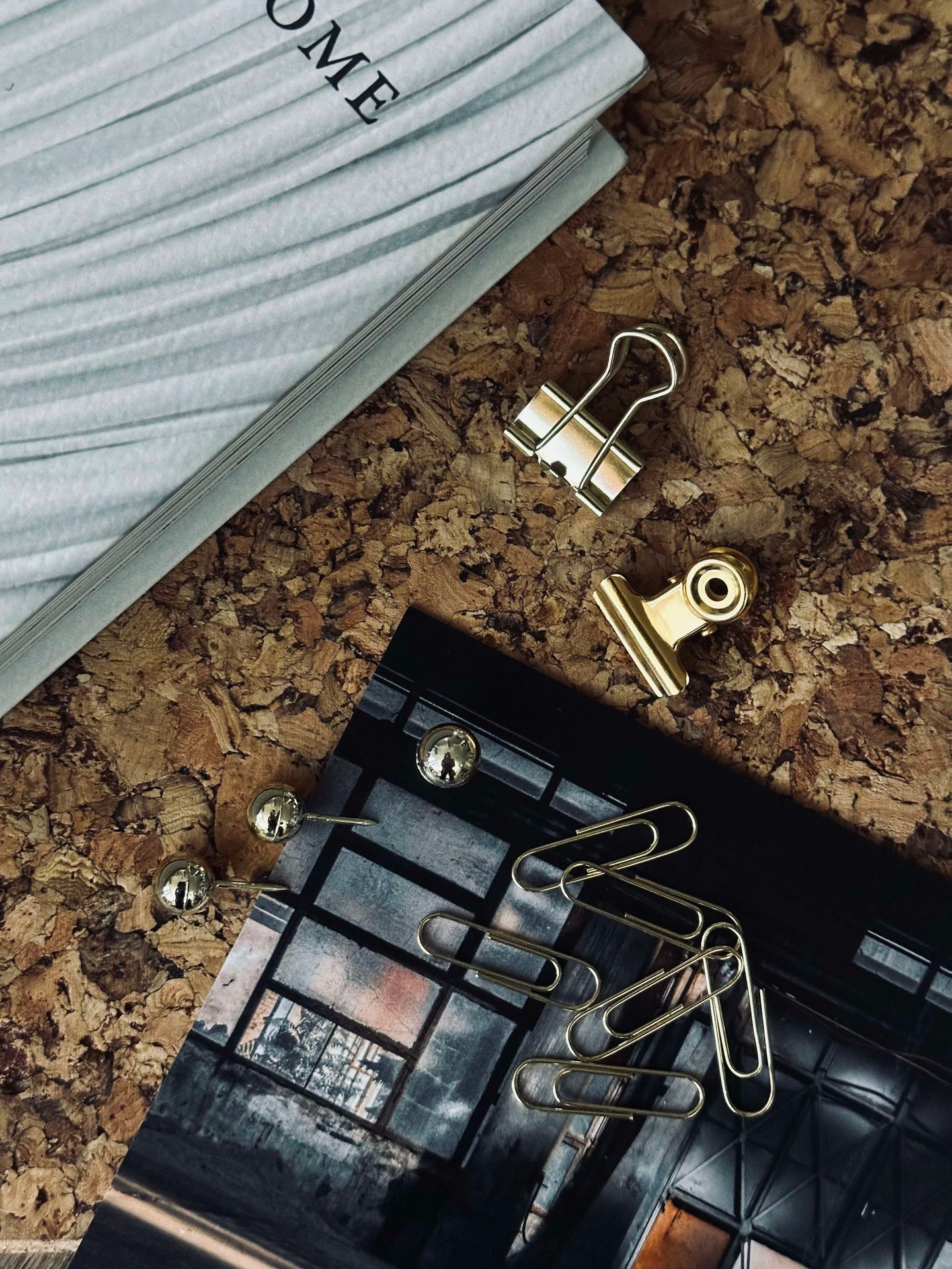 Büroset Gold - Set mit 4 Arten