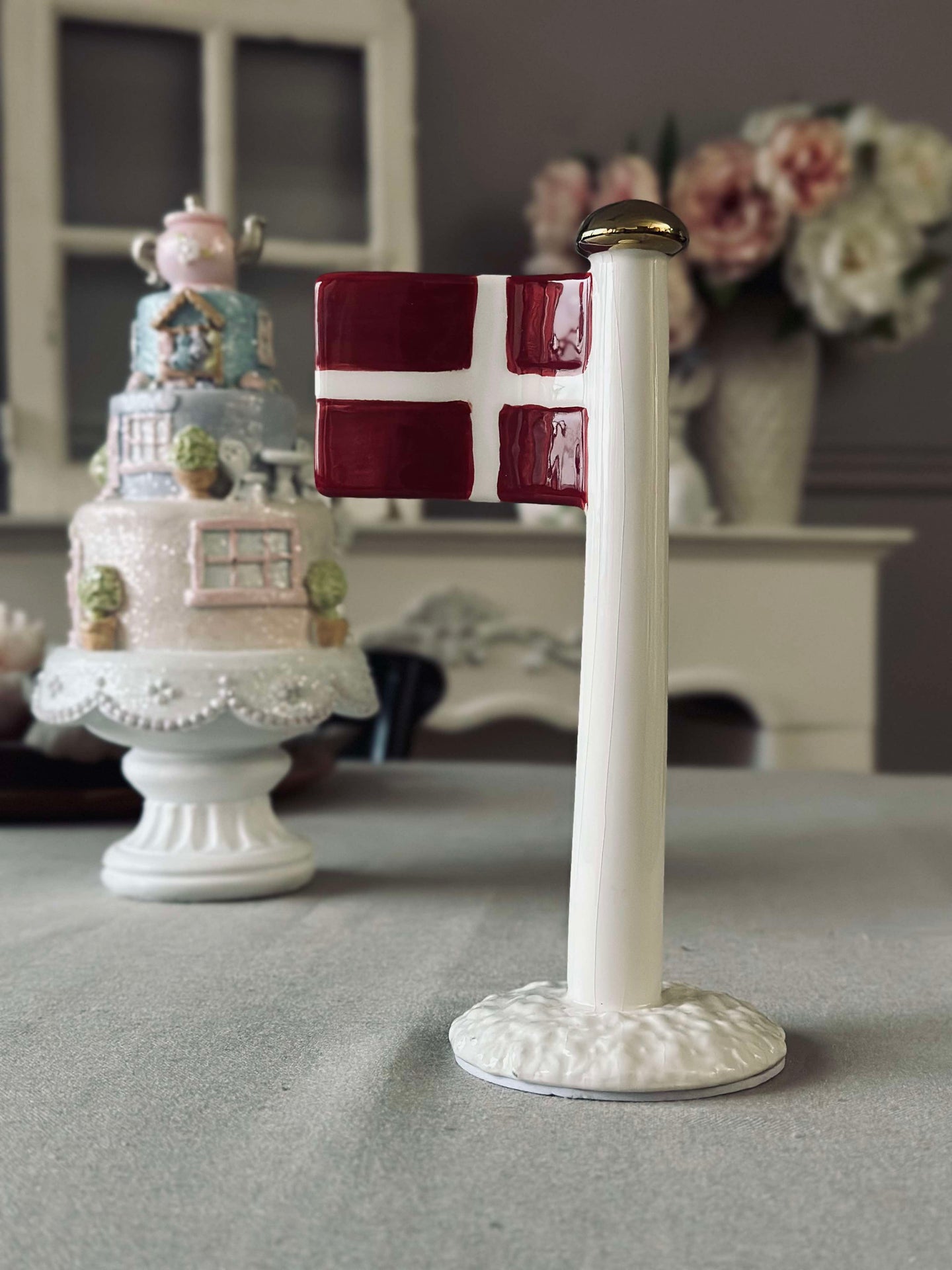 Keramikflagge – Dannebrog