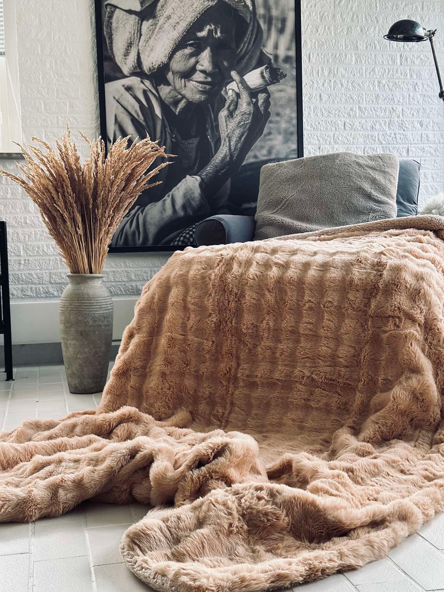 Bettüberwurf BUBBLE - Beige