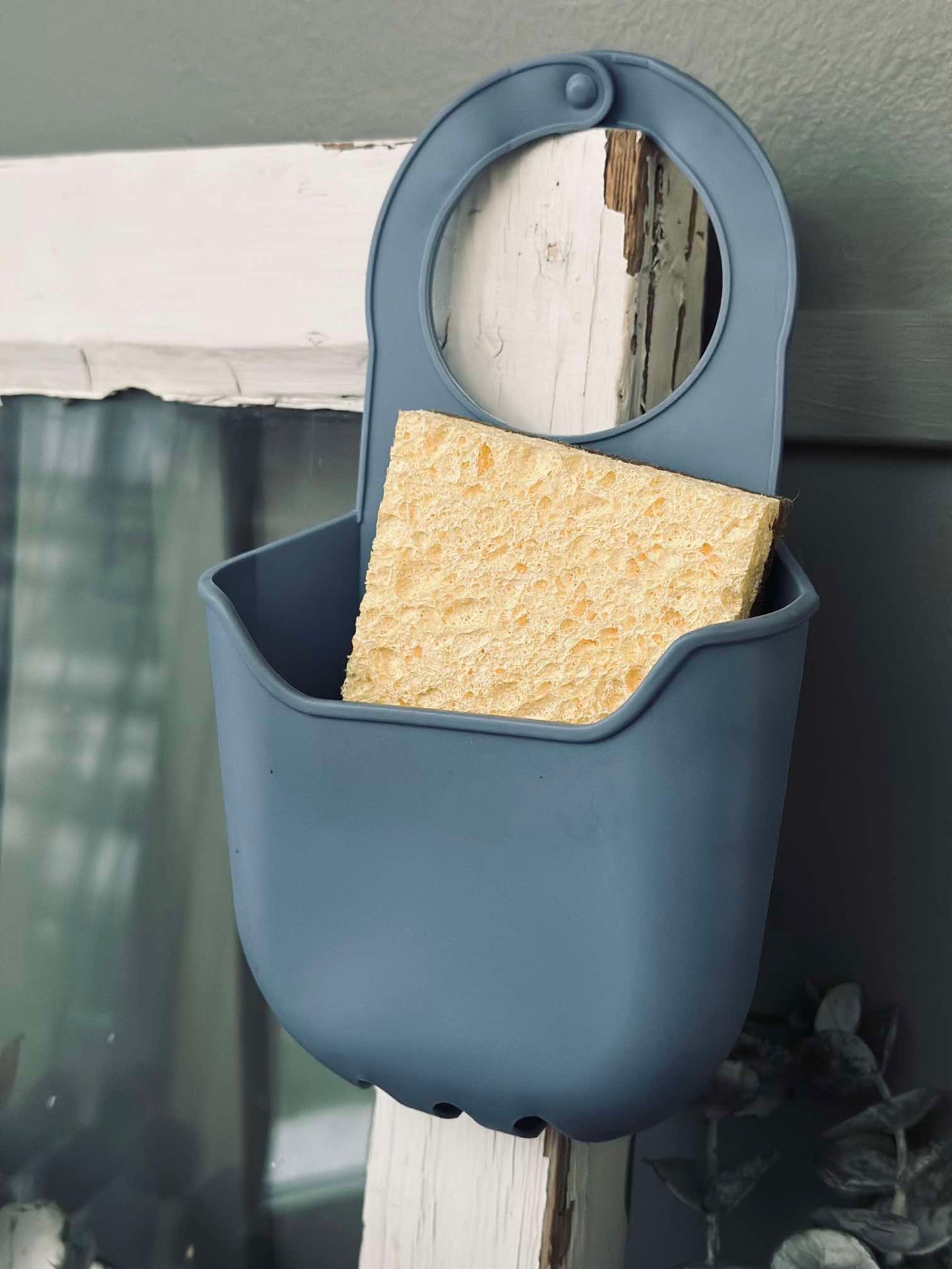 Organizer für das Waschbecken - blau