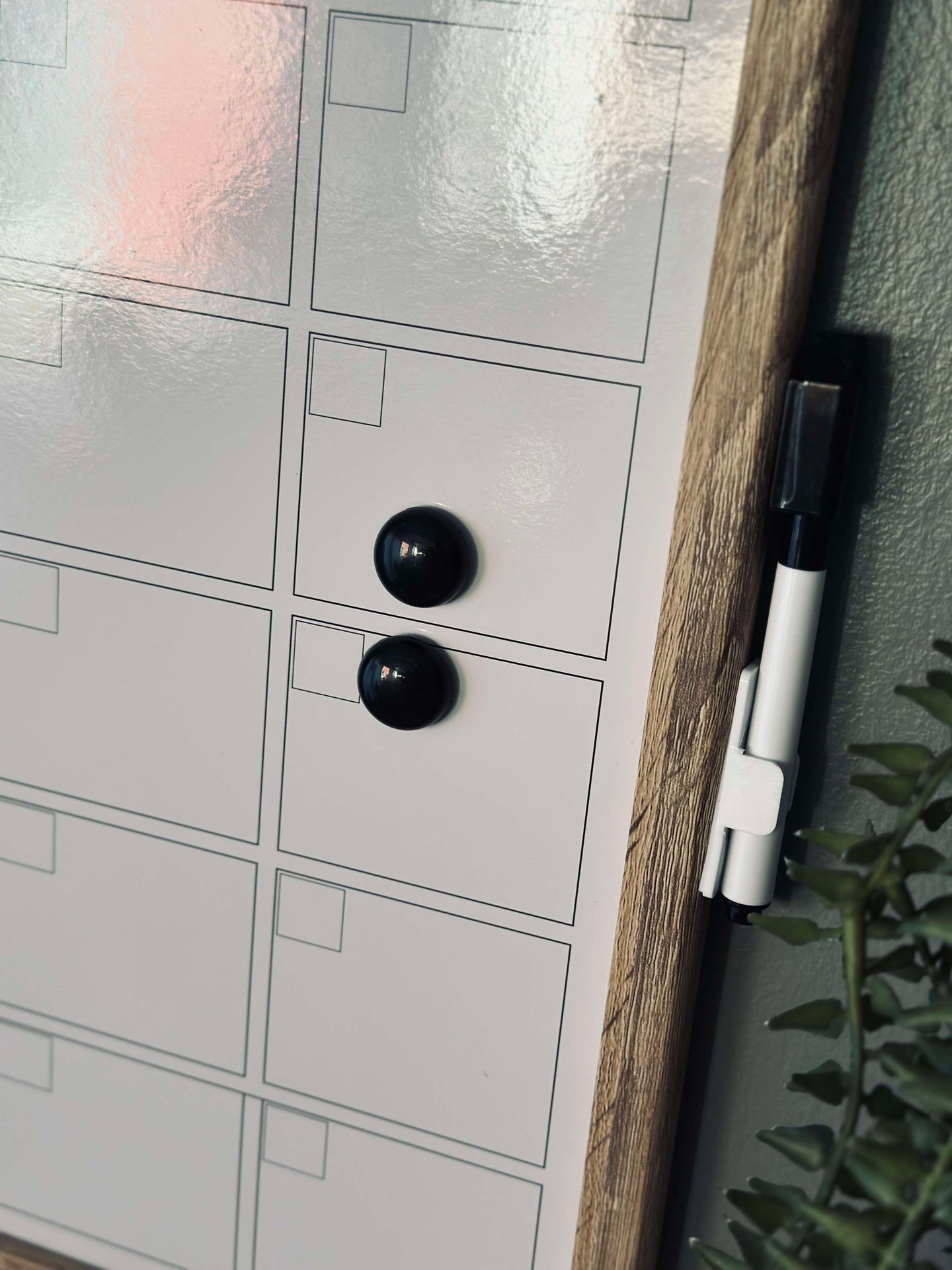 Whiteboard - Monatstafel