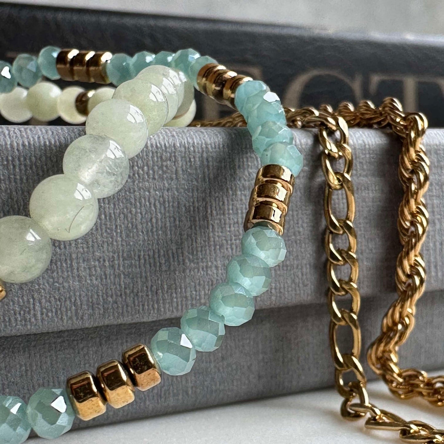 Armband Erika Jade - Set mit 4 Armbändern