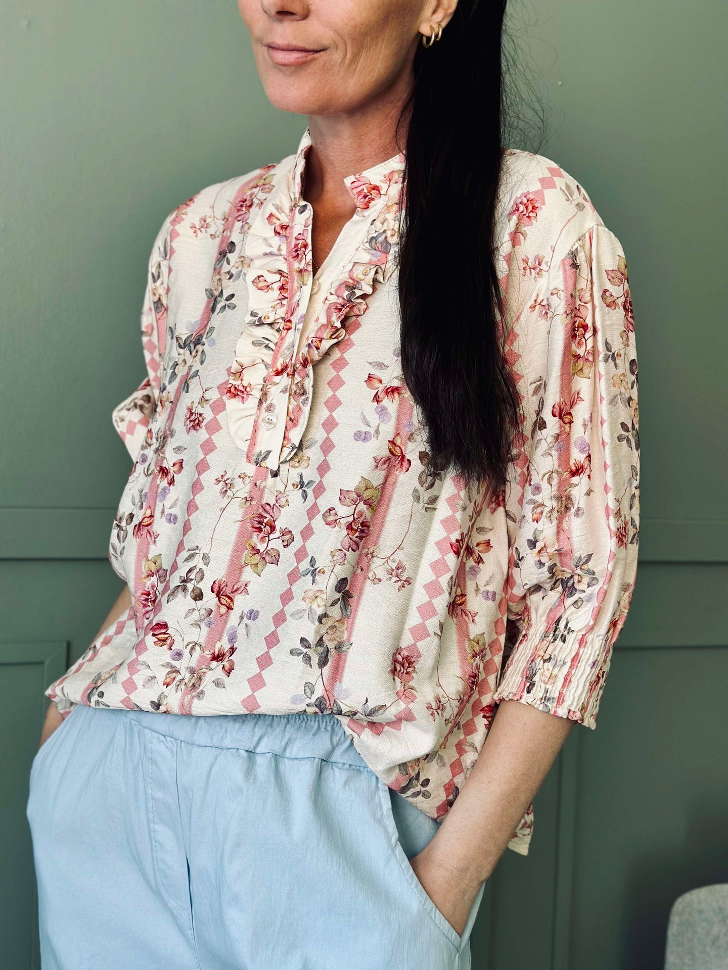 Bluse Chanel Rosa