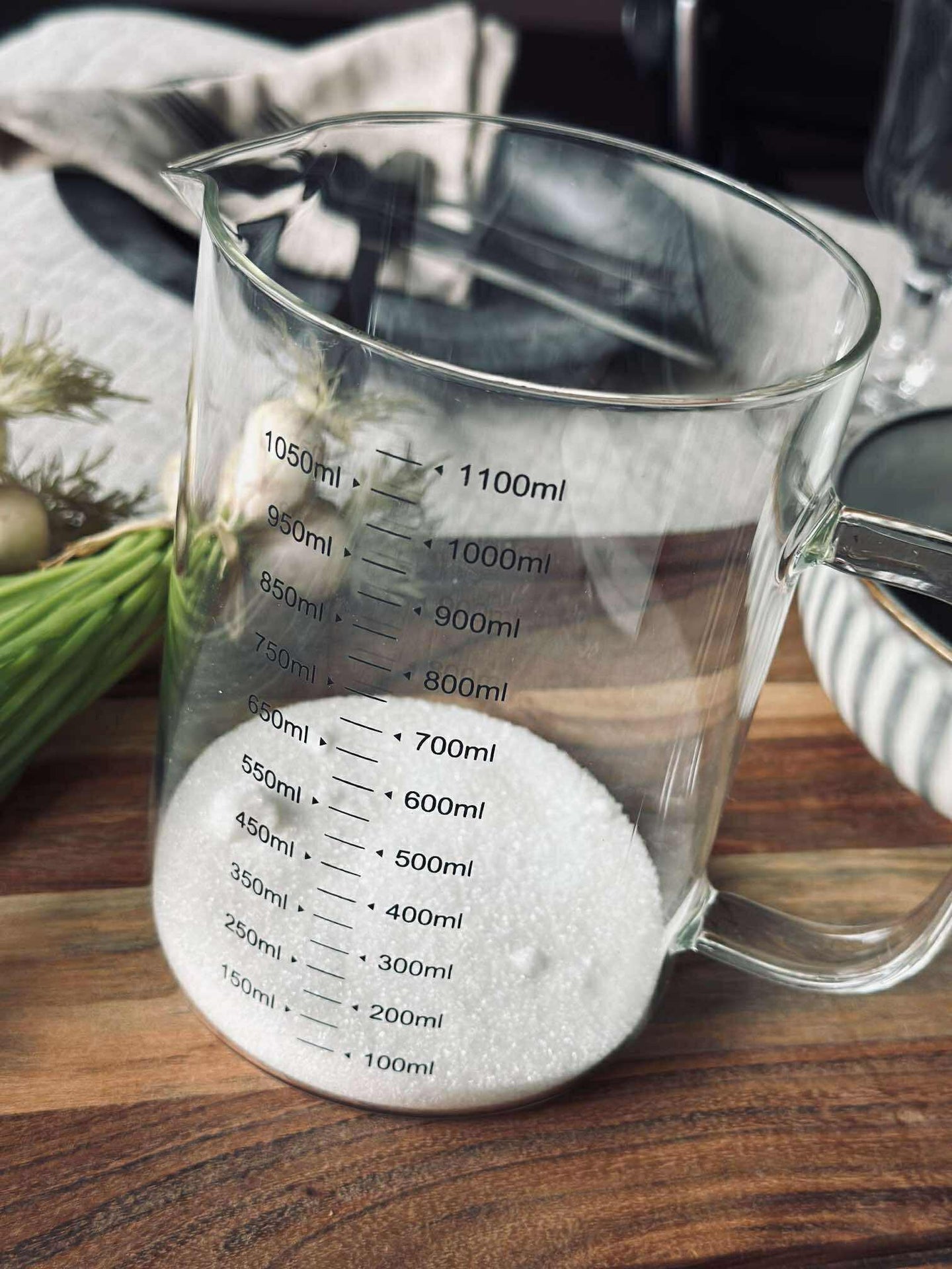 Messkanne Glas - 1000ml.