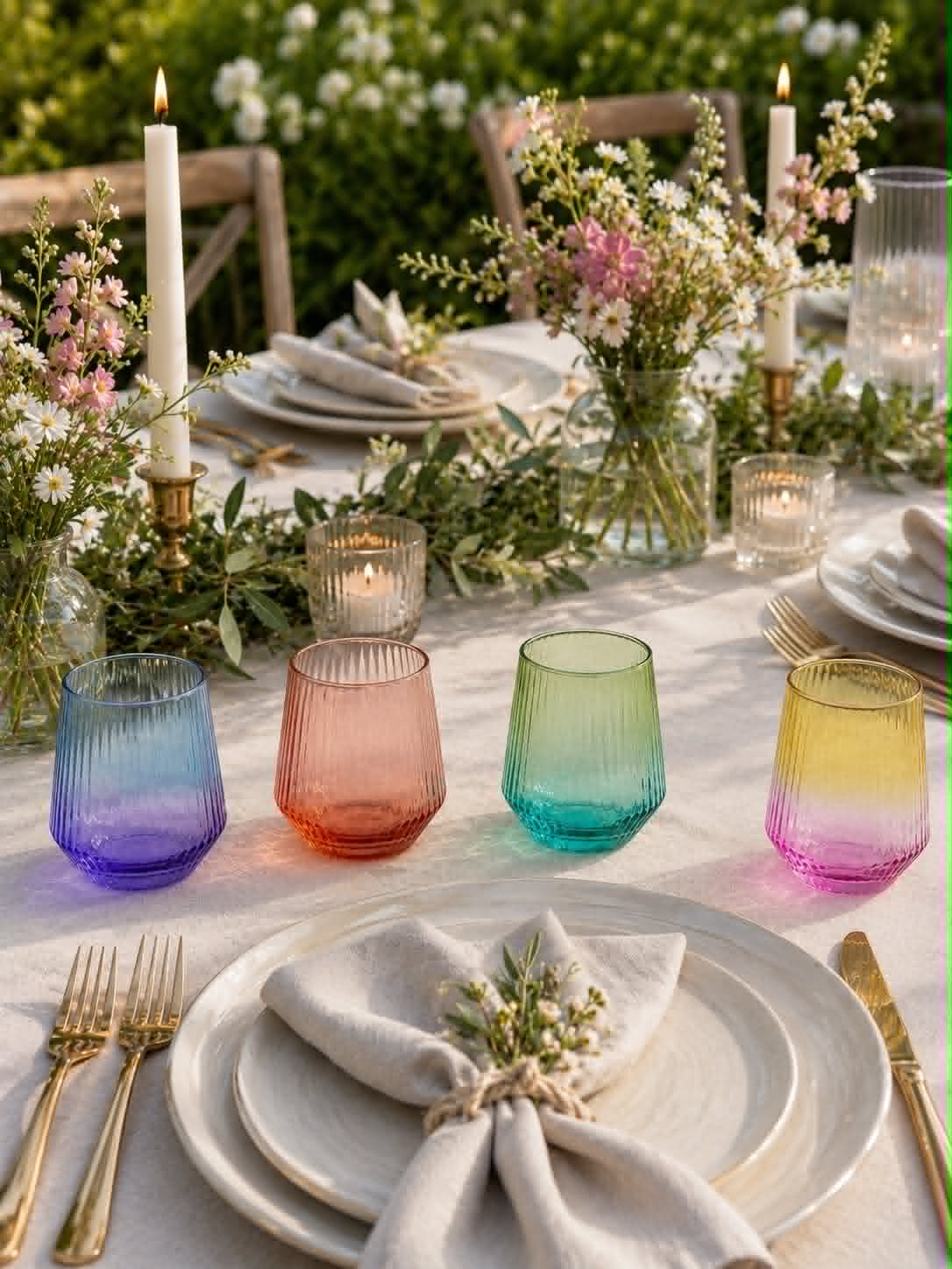 Trinkglas Aurora - Color MIX