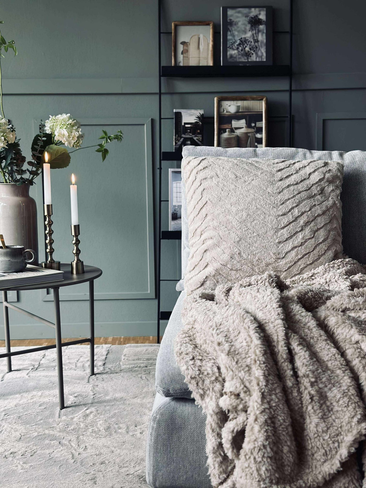 Kissen mit Füllung - Beige