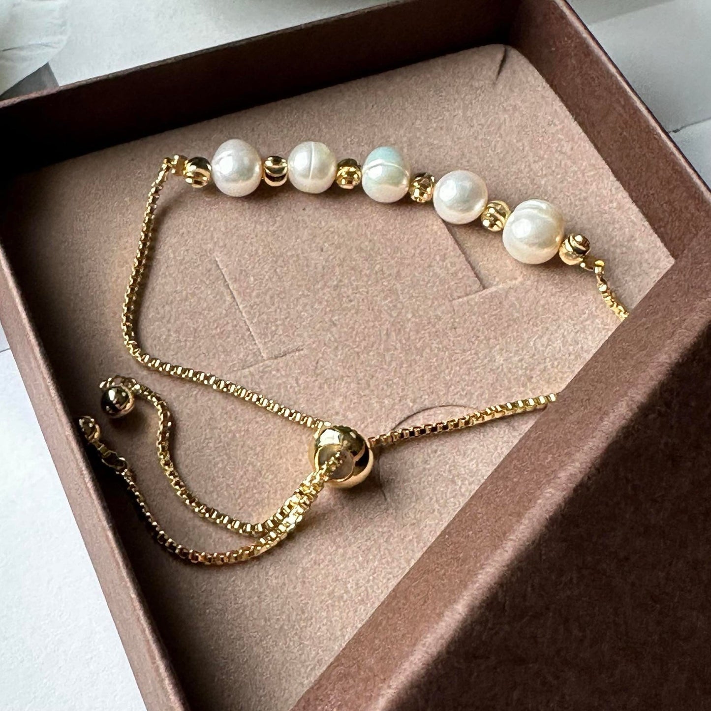 Armband Casja vergoldet