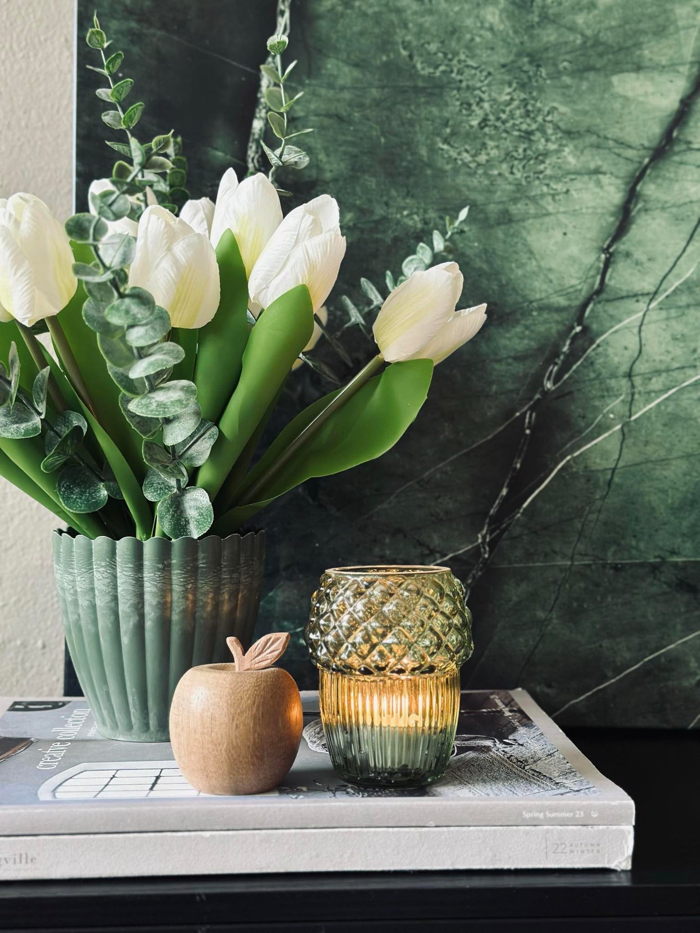 Topf im Beton-Look