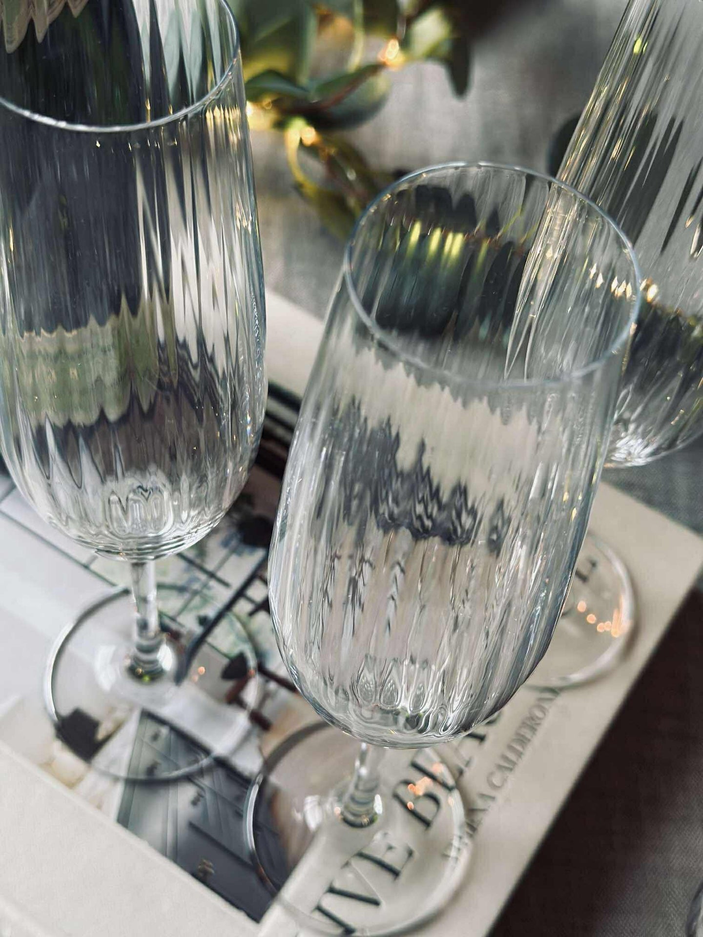 Champagnerglas CRYSTAL - Set mit 4 Stk.
