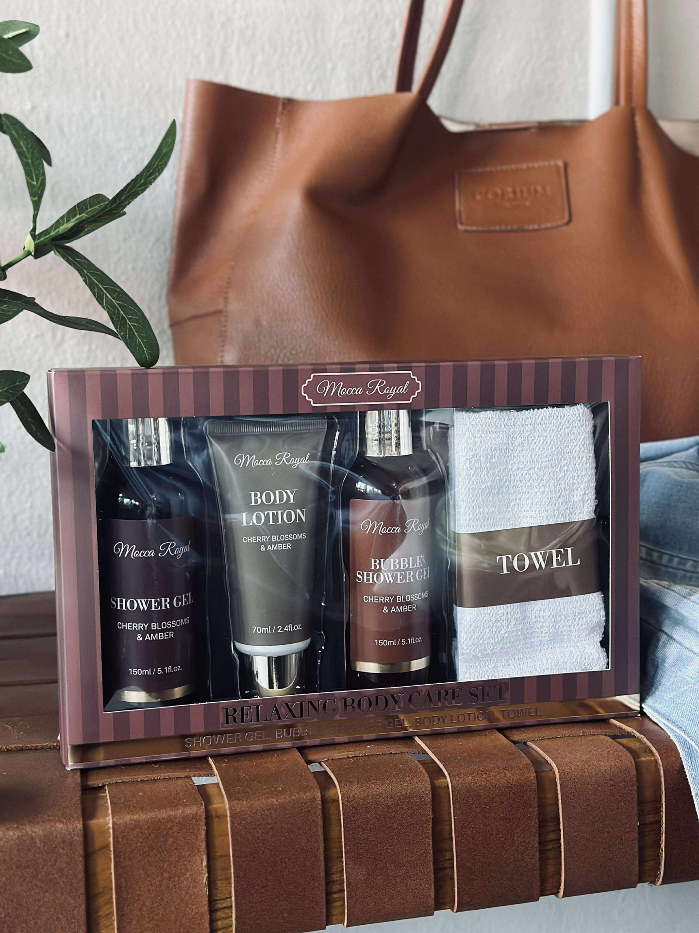 Geschenkset , Badset mit 5 Teilen - MIX