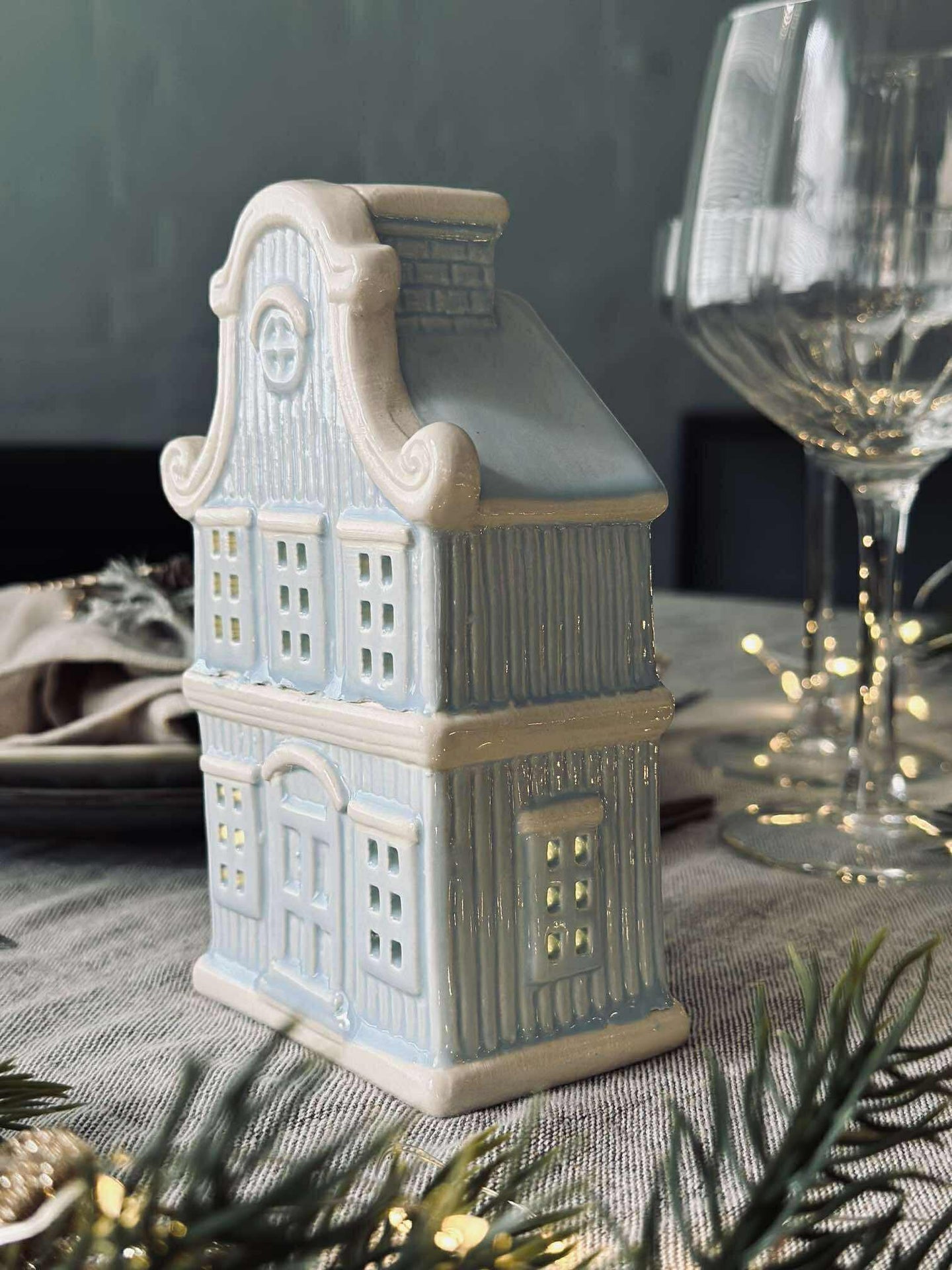 Lichthaus mit LED - Pastel Color MIX