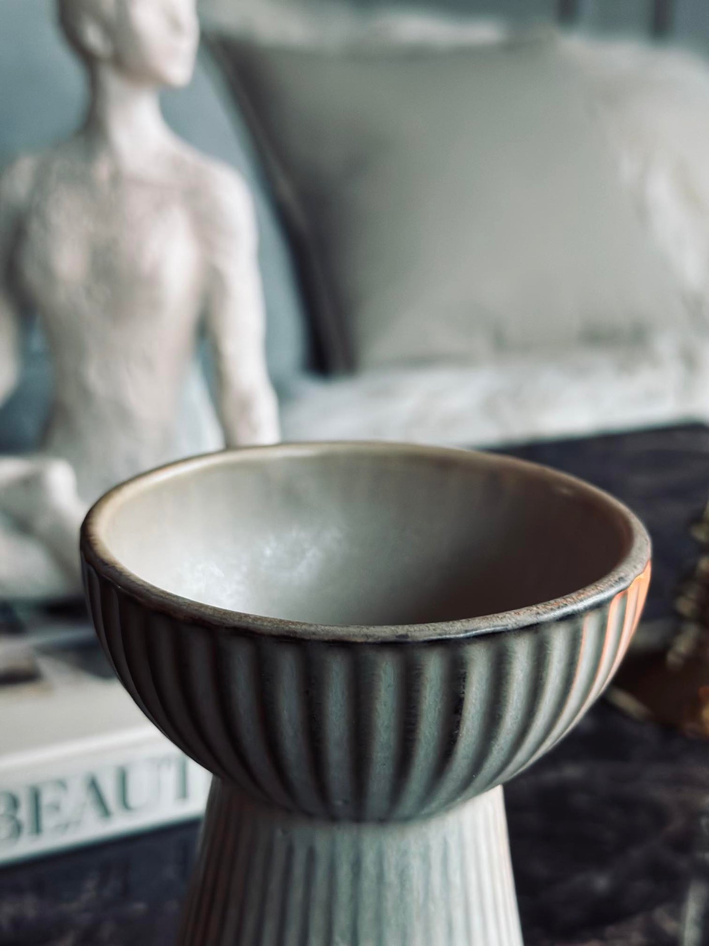 Hyazinthenvase VIGA - Matt braun