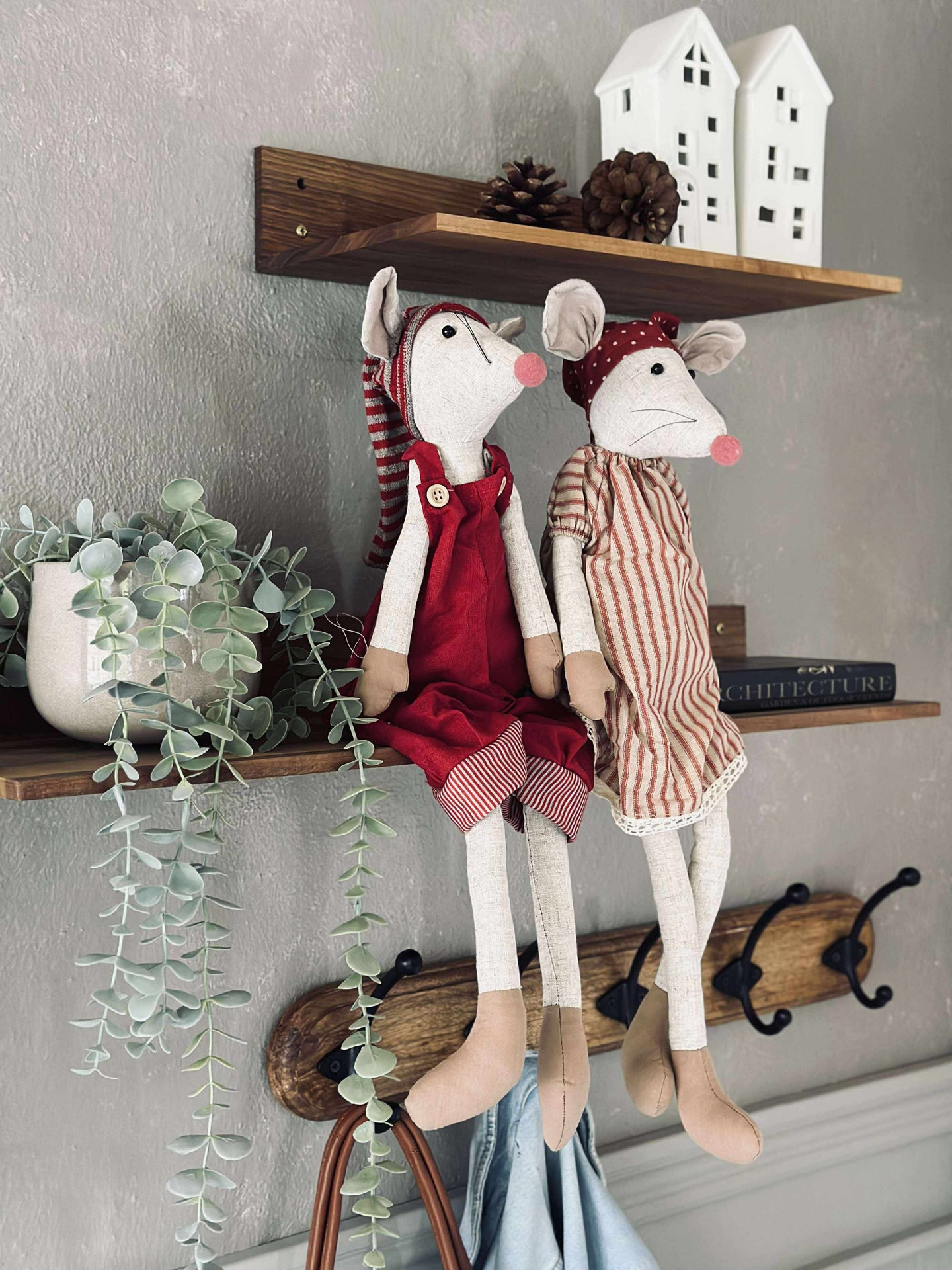 Weihnachtsmaus 70 cm