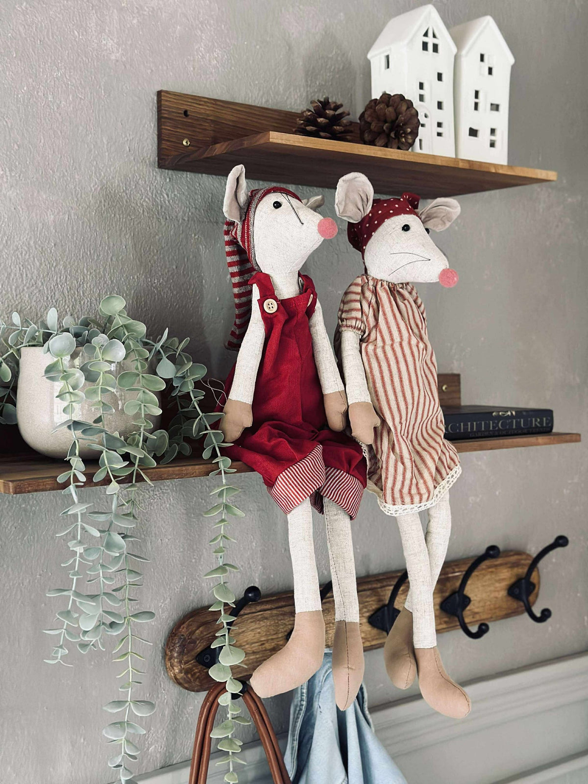 Weihnachtsmaus 70 cm
