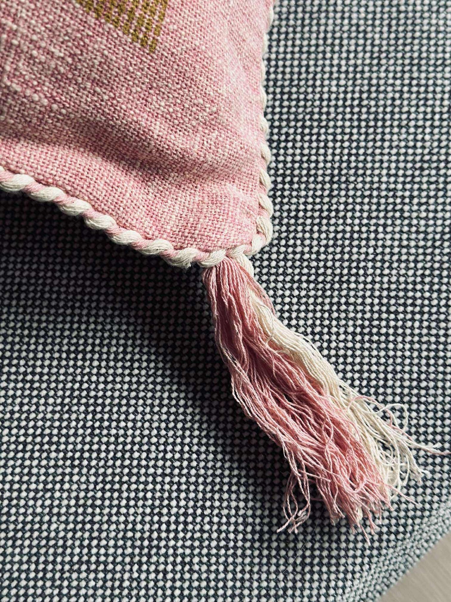 Kissen mit Füllung - Soft Pink Boheme - Set mit 2 Stück