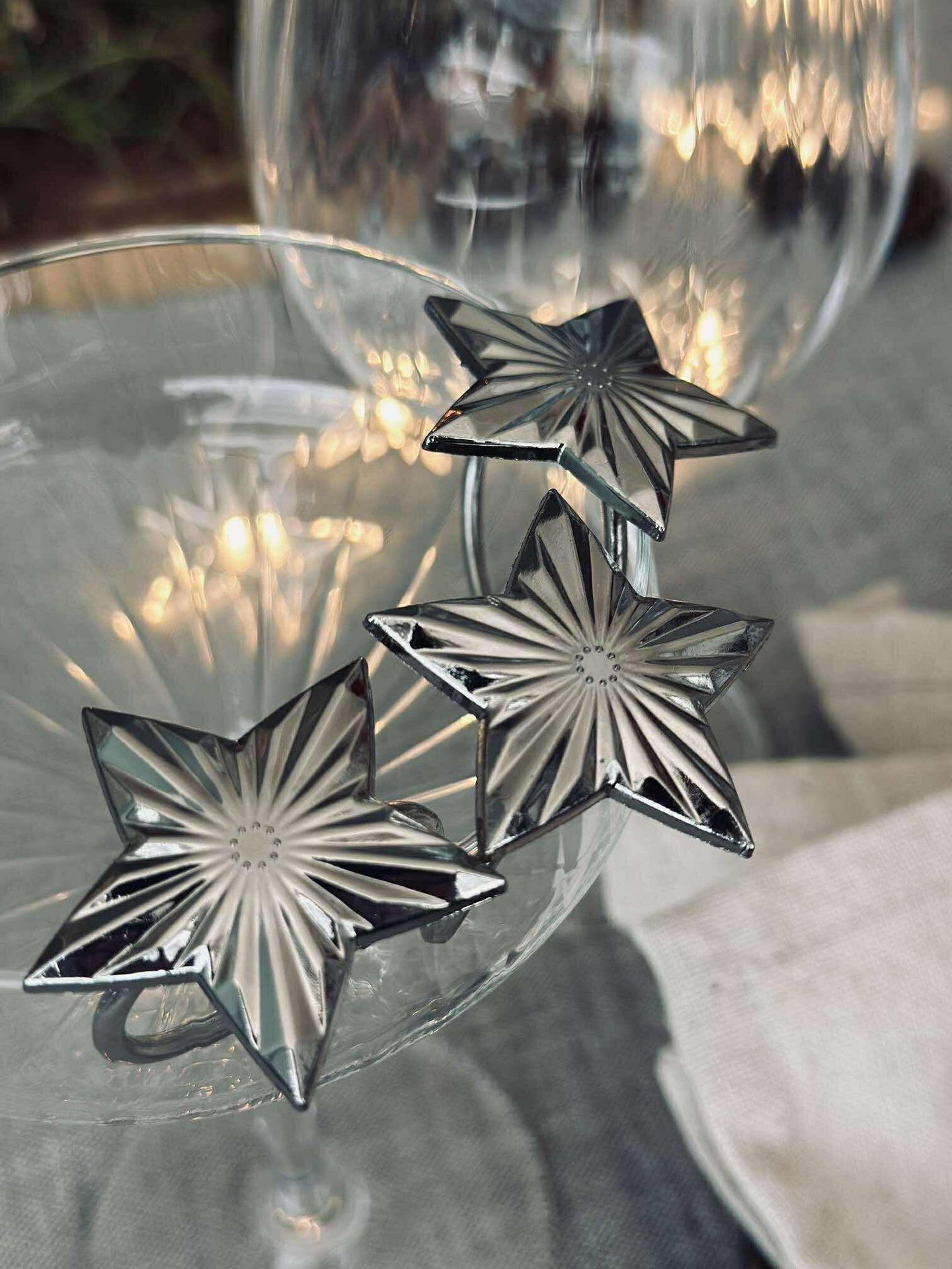 Serviettenringe Silver - MIX 4 Stk