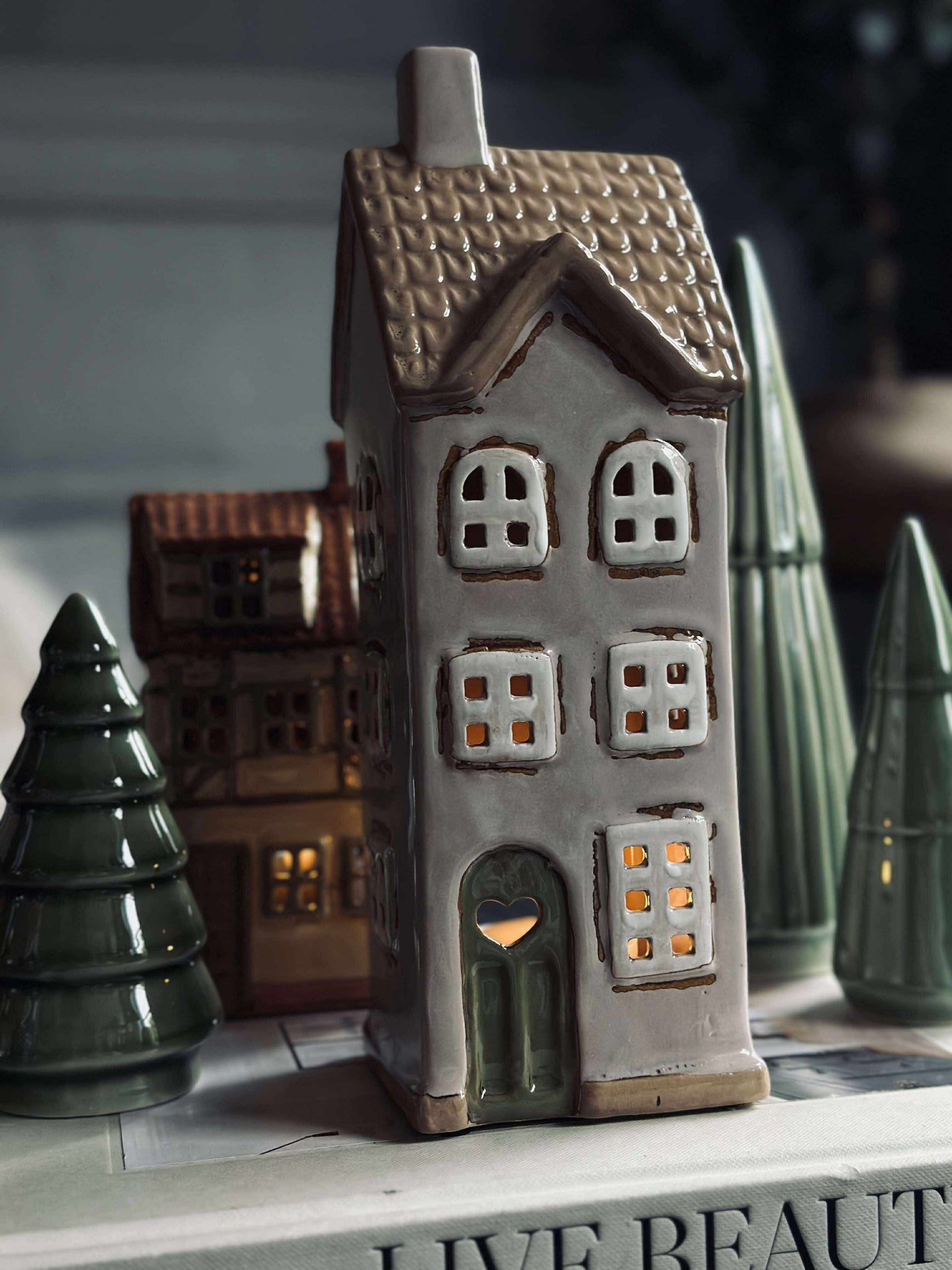 Lichthaus Beige - Keramik