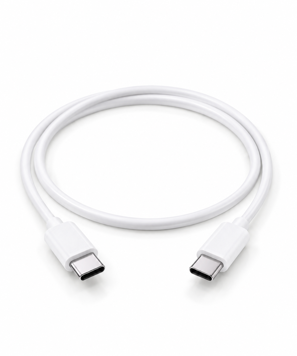 Ladekabel USB-C auf USB-C - 1 m weiß
