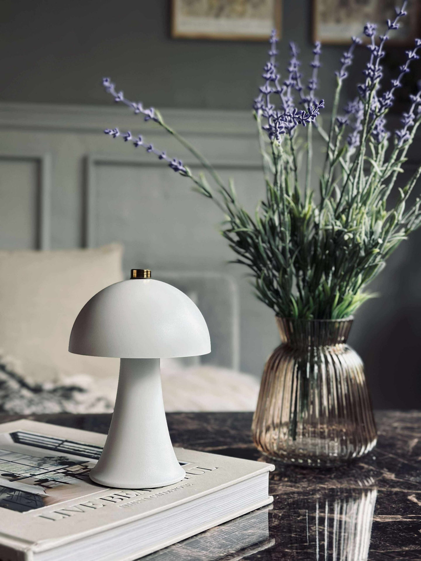 Tischlampe Mini Touch - Weiß