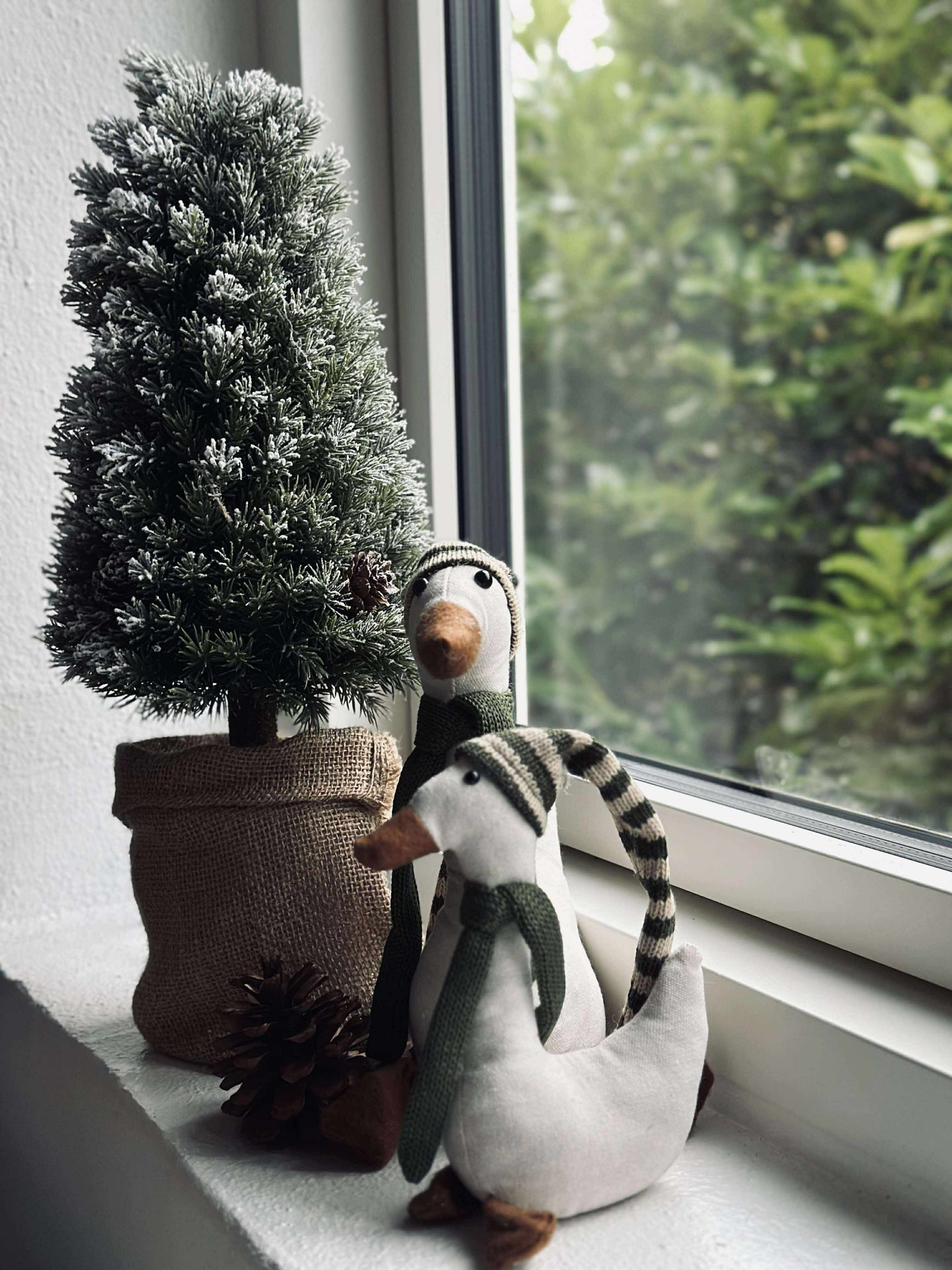 Baum mit Lichterkette