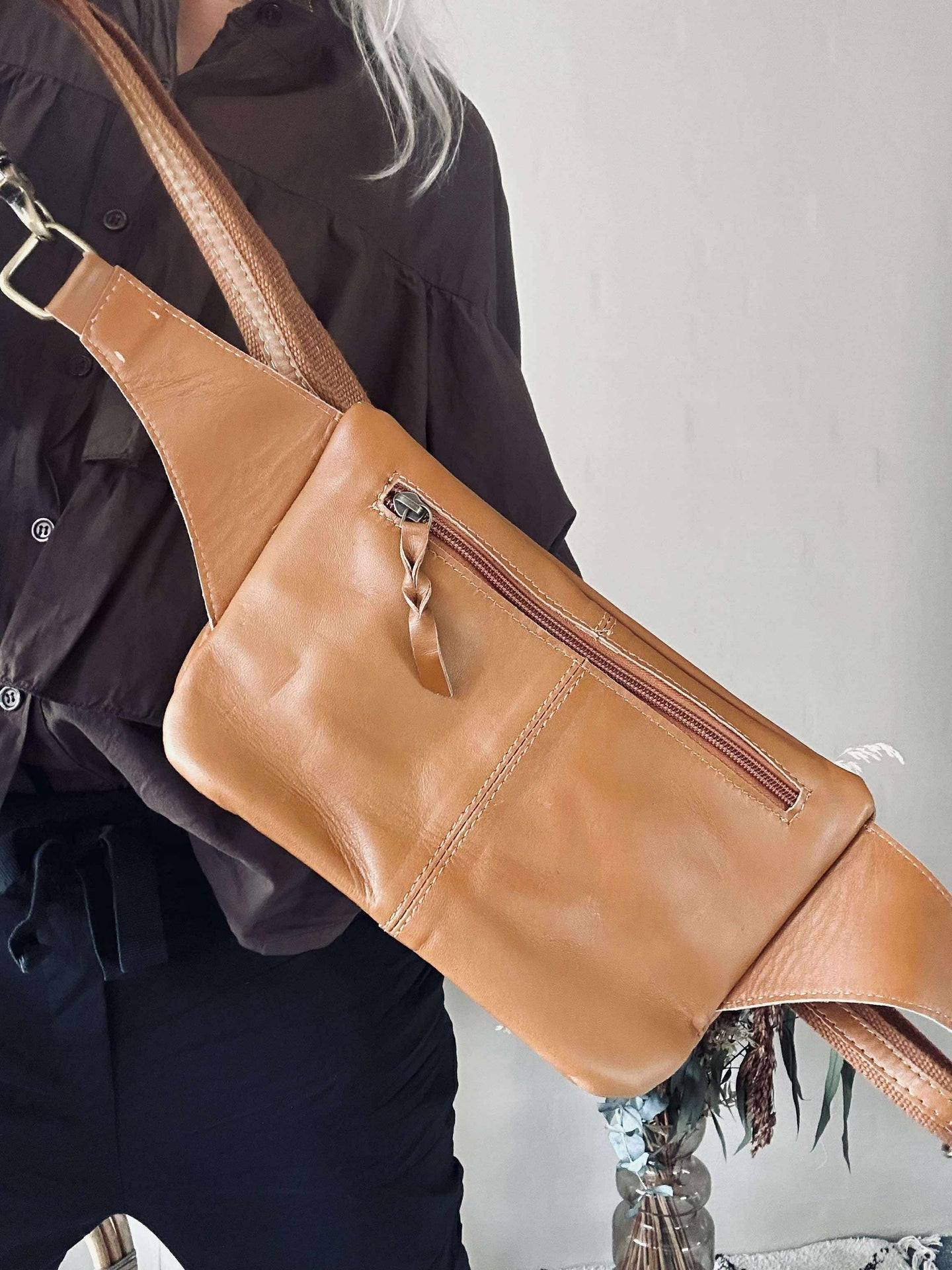 Gürteltasche Kaya - Cognac