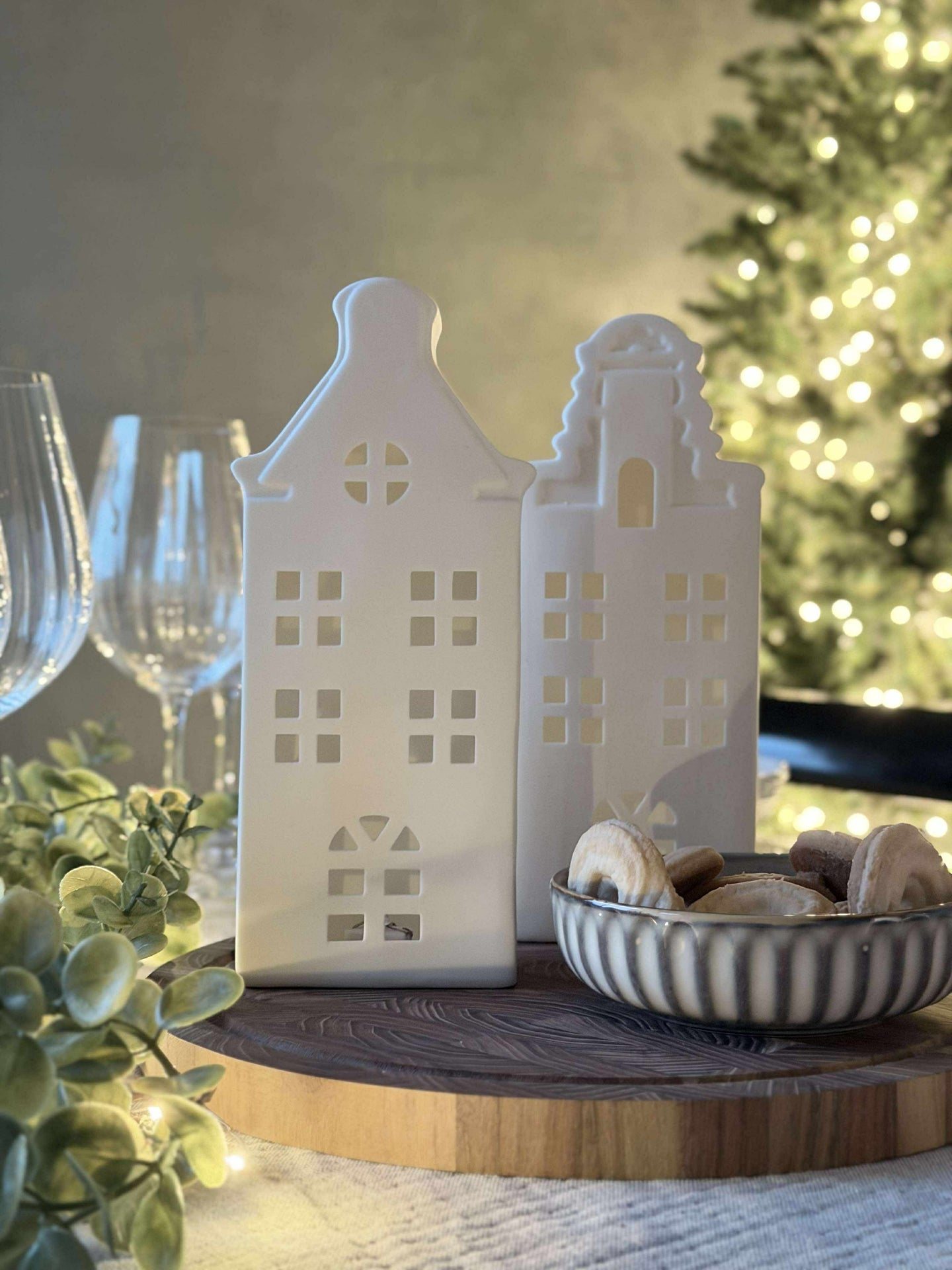 Lichthaus mit LED - WHITE MIX