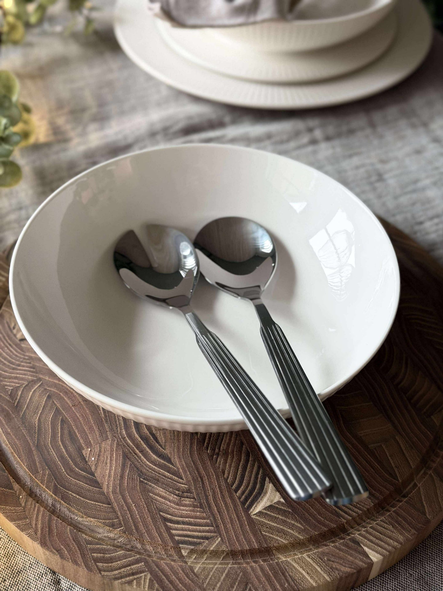 Salatbesteck Ester - Edelstahl