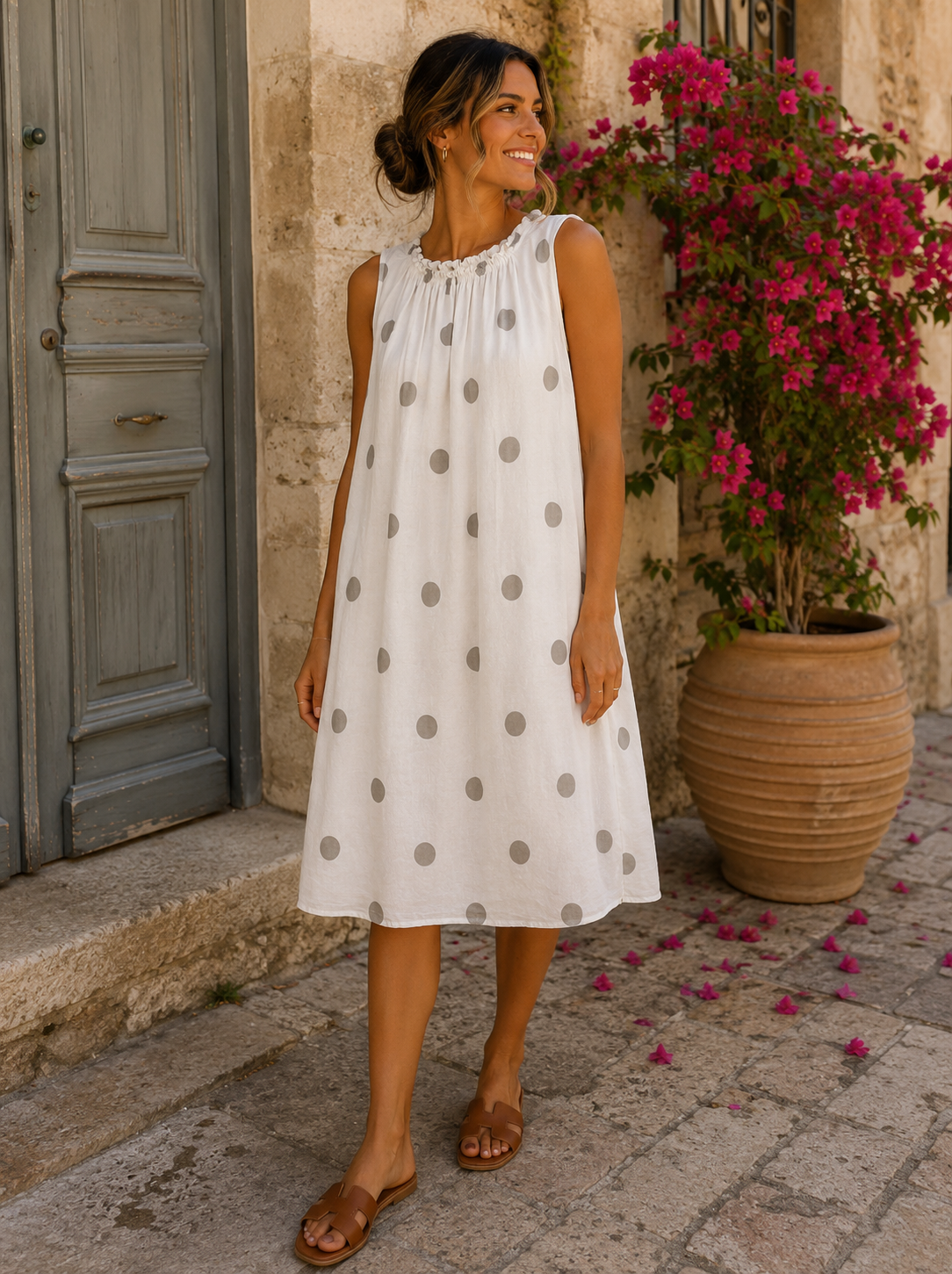 Kleid Luppa beige