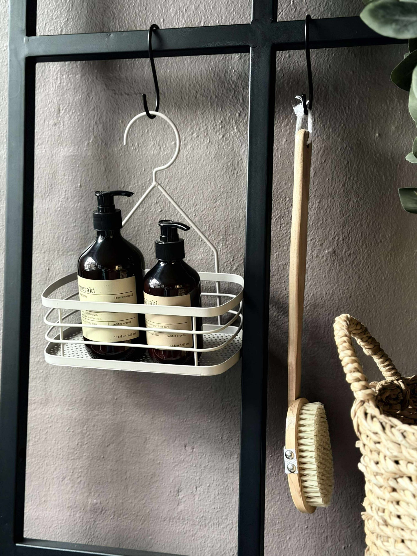 Badezimmer-Aufbewahrung - Beige