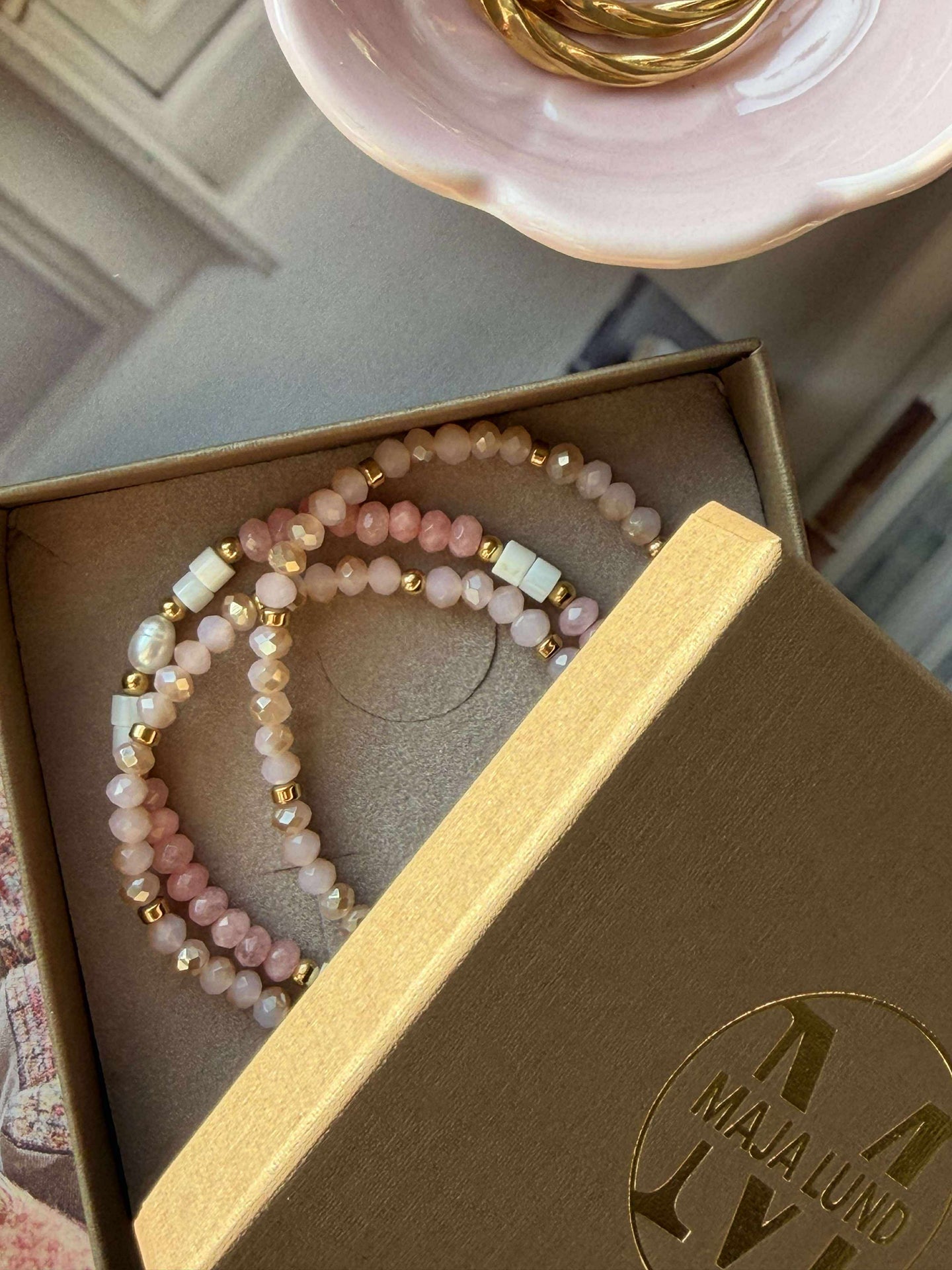 Armband Sarabella Soft Rose – Set mit 3 Stück